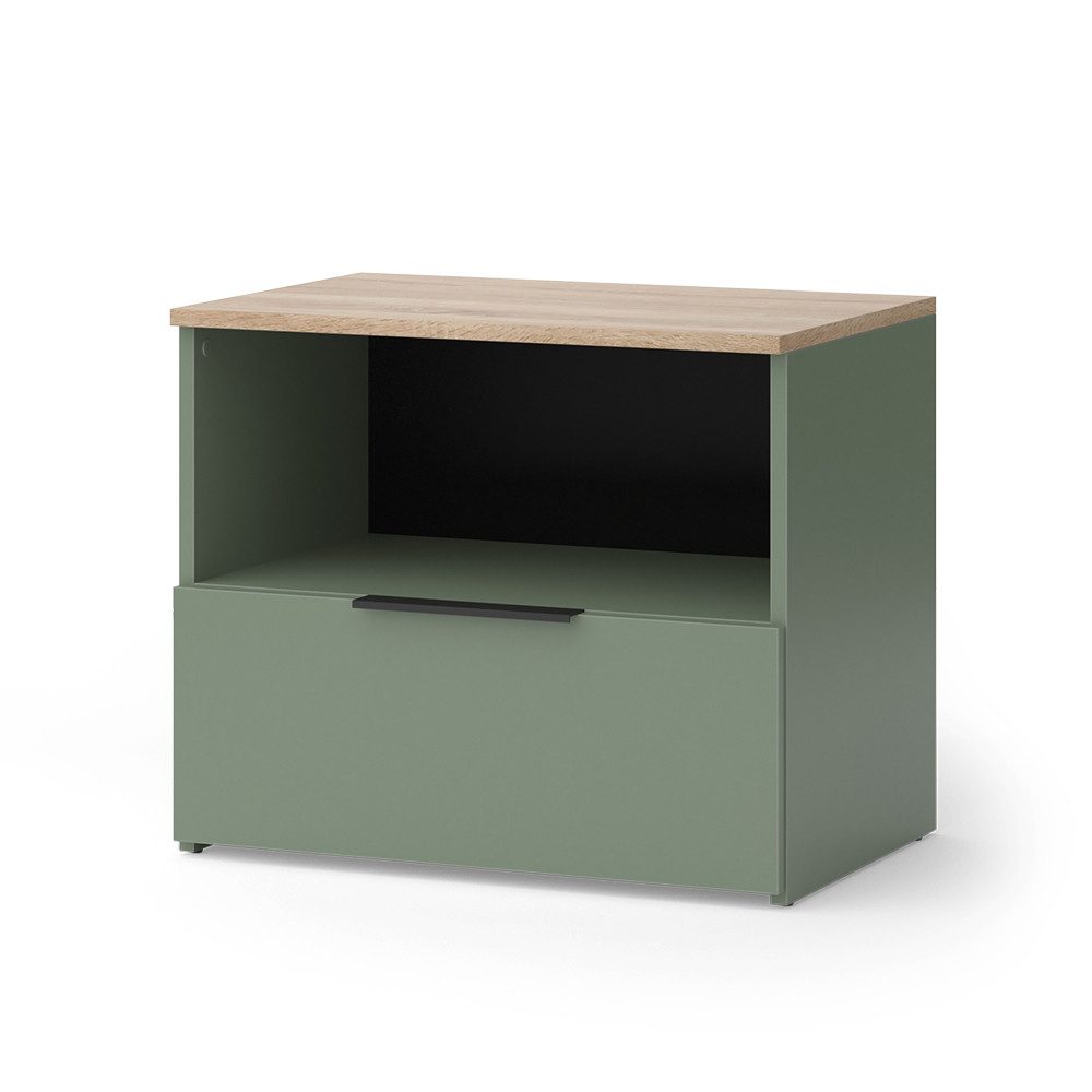 Vicco Highboard Wido, Grün/Sonoma, 60 x 50 cm mit klappe günstig online kaufen