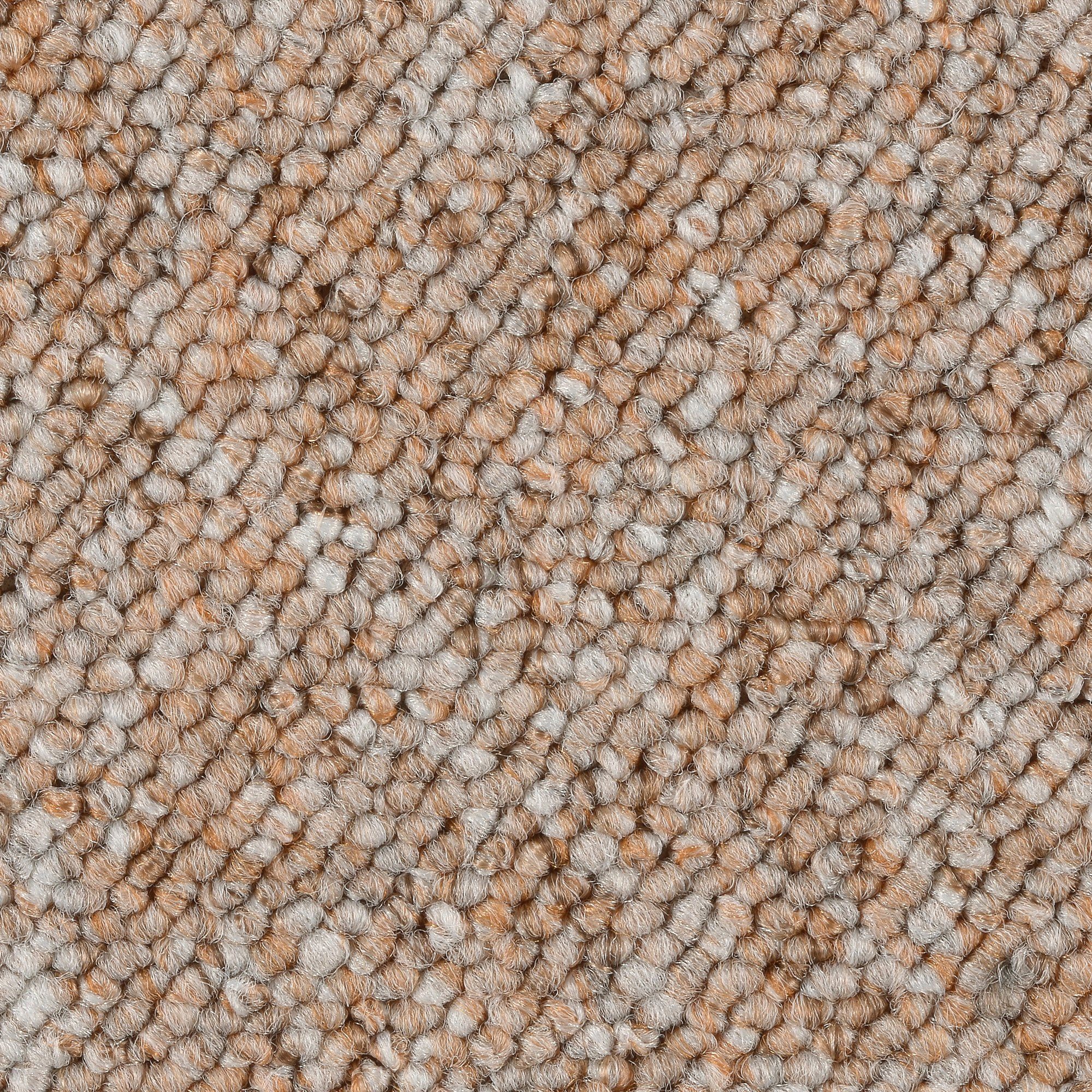 Teppichboden Schlingenteppich Korfu, Bodenmeister, rechteckig, Höhe: 7,5 mm, Wohnzimmer, Kinderzimmer, Schlafzimmer, Breite 200/300/400/500 cm orange terra