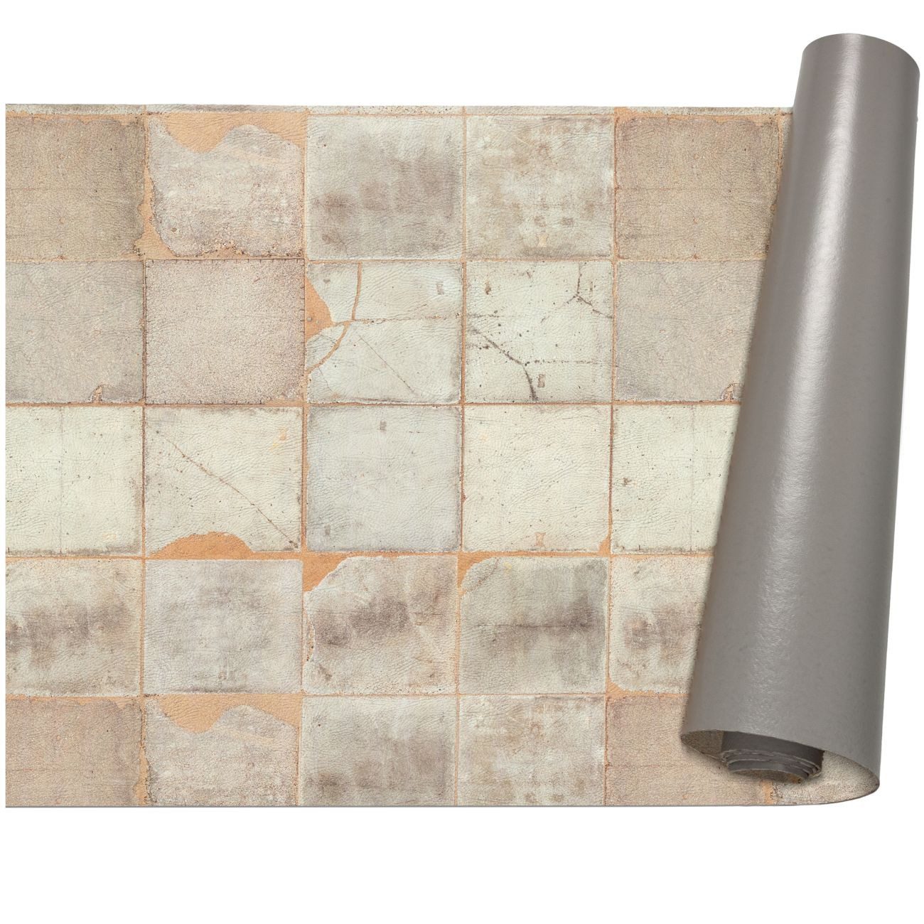 ANRO Küchenläufer abwaschbar Ethno LADY Läufer pflegeleicht Küchenteppich, Rechteckig, Höhe: 3 mm, robust schmutzabweisend 67x100cm Ethno Beige robust