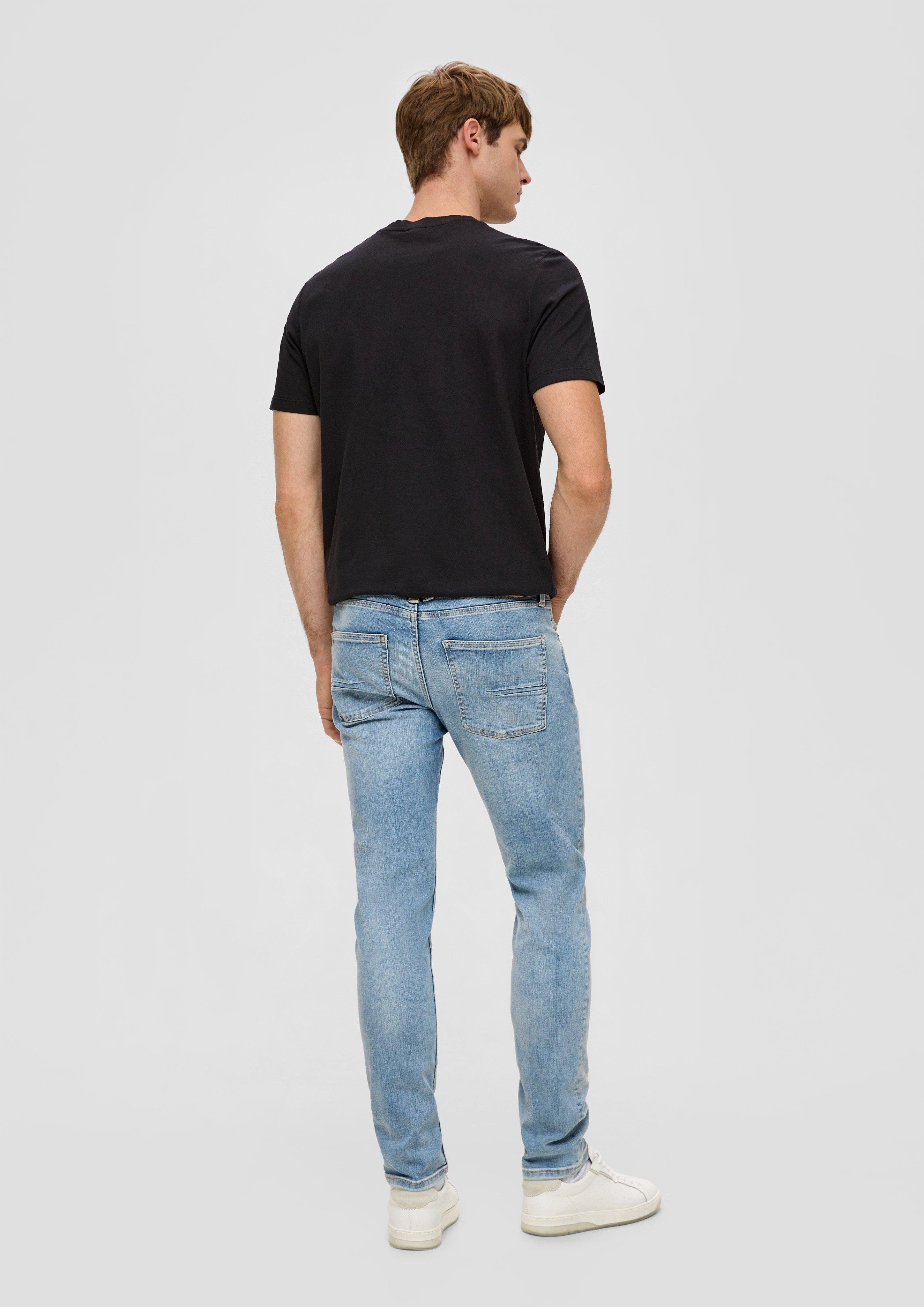 s.Oliver Stoffhose Jeans / / Rise Fit Slim Leg Slim / Mid