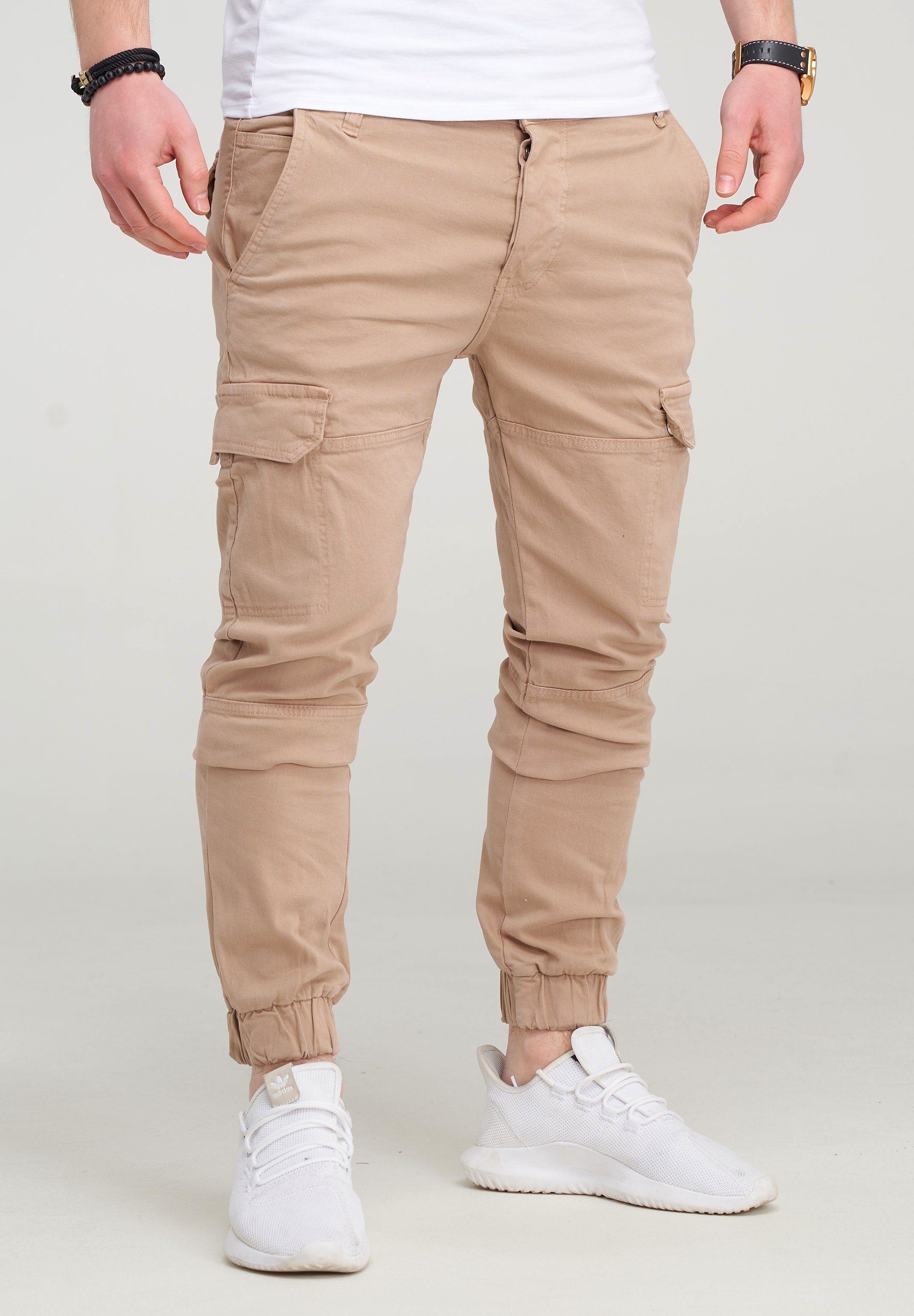 behype Cargohose BHMattheo2 im Jogging-Design günstig online kaufen