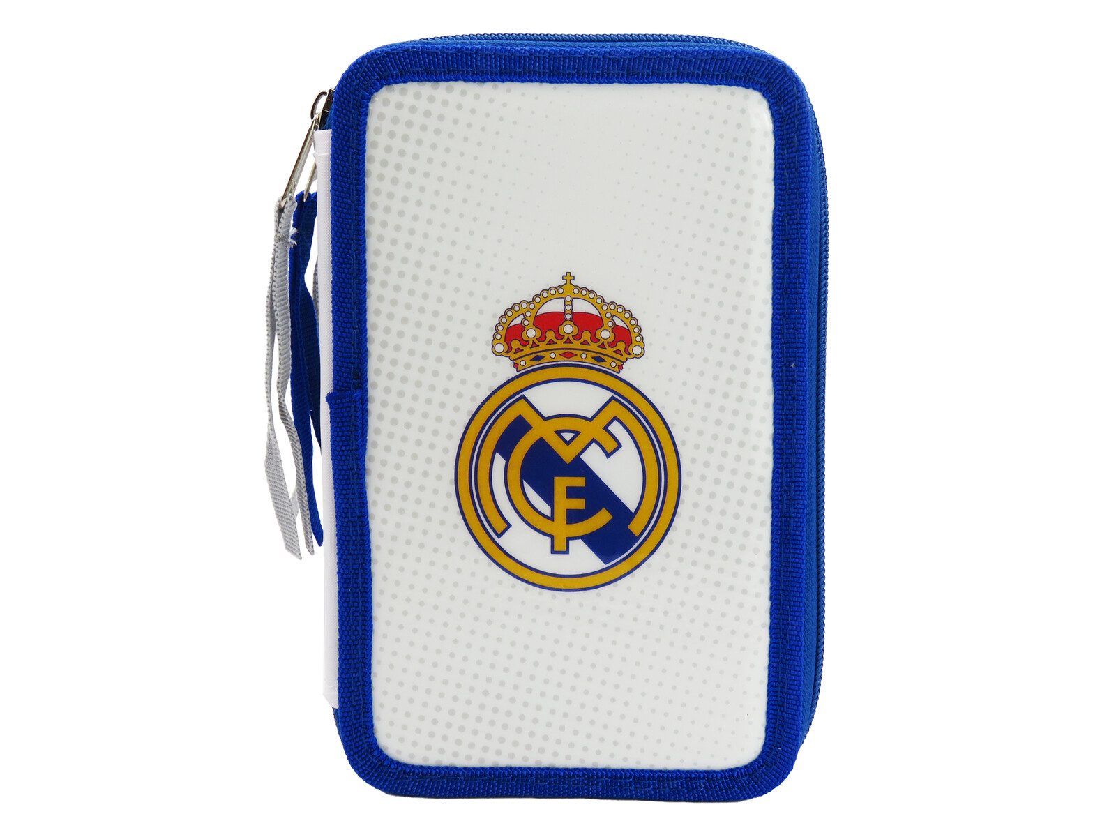 Real Madrid Federmäppchen gefüllt 3 Fächer Schreibwaren Set Schule Zuhause, (Packung, 39-tlg)