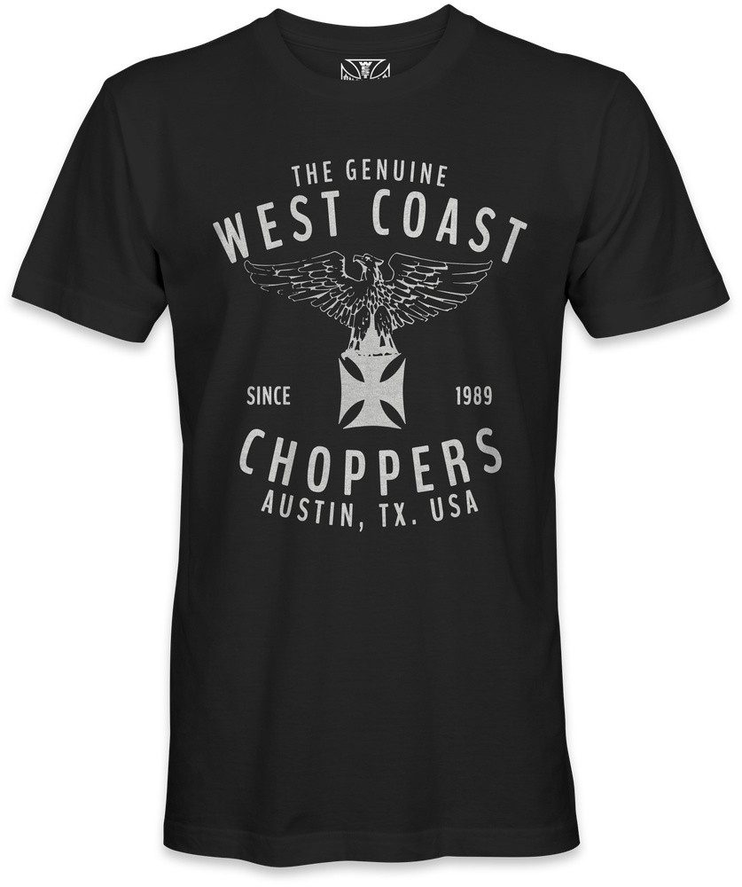 West Coast Choppers T-Shirt Rennabteilung Tee Black