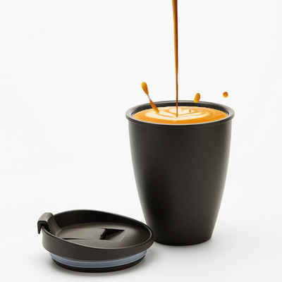 KINSI Tasse Kaffeetasse, Espressotasse 300ml, aus 30% Kaffeesatz, Abbaubar, Wiederverwendbar, sicher und umweltfreundlich, spülmaschinenfest