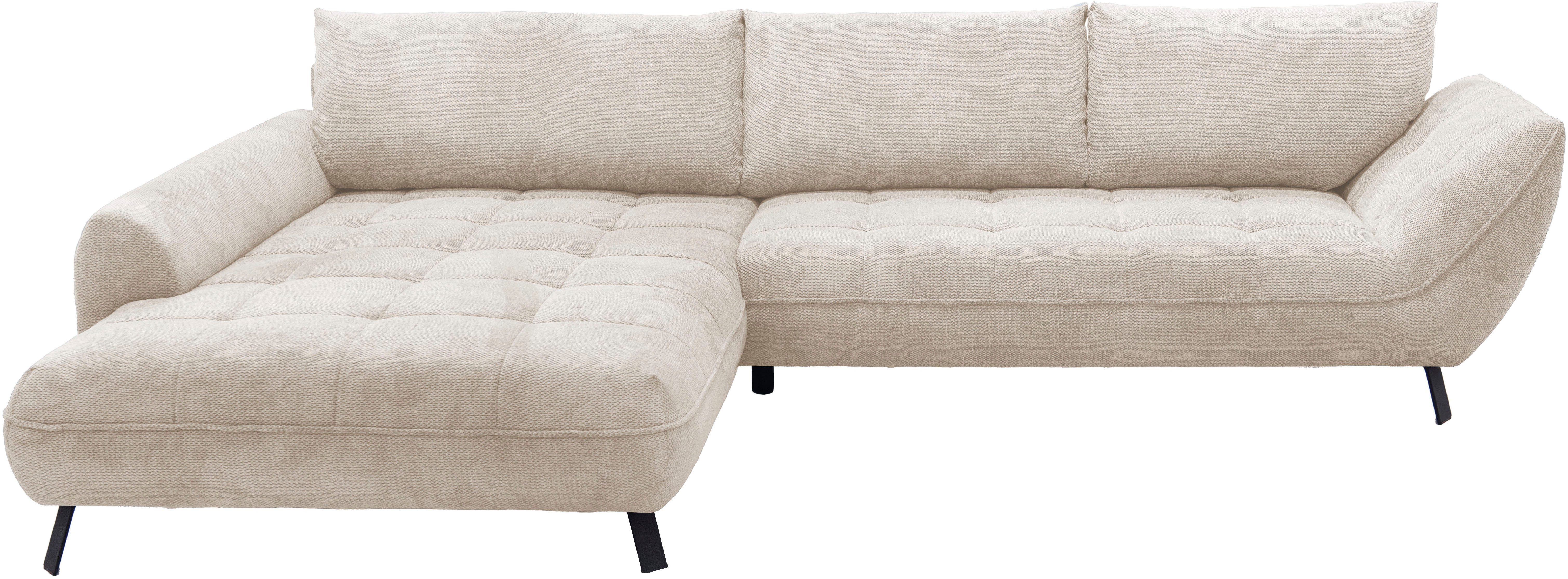 exxpo - sofa fashion Ecksofa Biarritz modern und elegantes Mega Sofa mit to günstig online kaufen