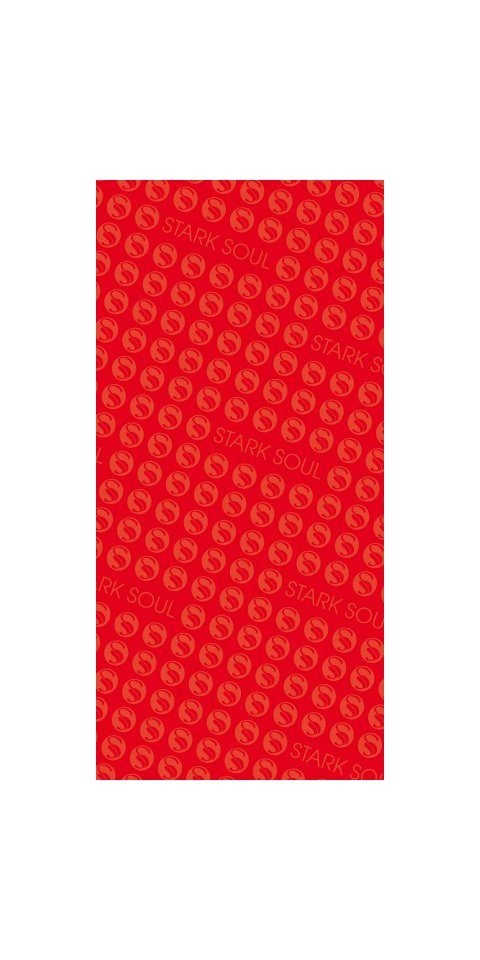 Logodruck mit Stark - Rot Multifunktionstuch, Multifunktionstuch Soul® Neckwarmer