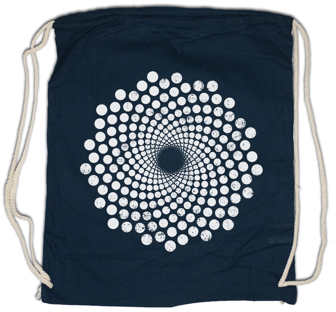 Turnbeutel Spiral Dots Turnbeutel Punkte Magic Kreis Kreisel Spirale Hypnose