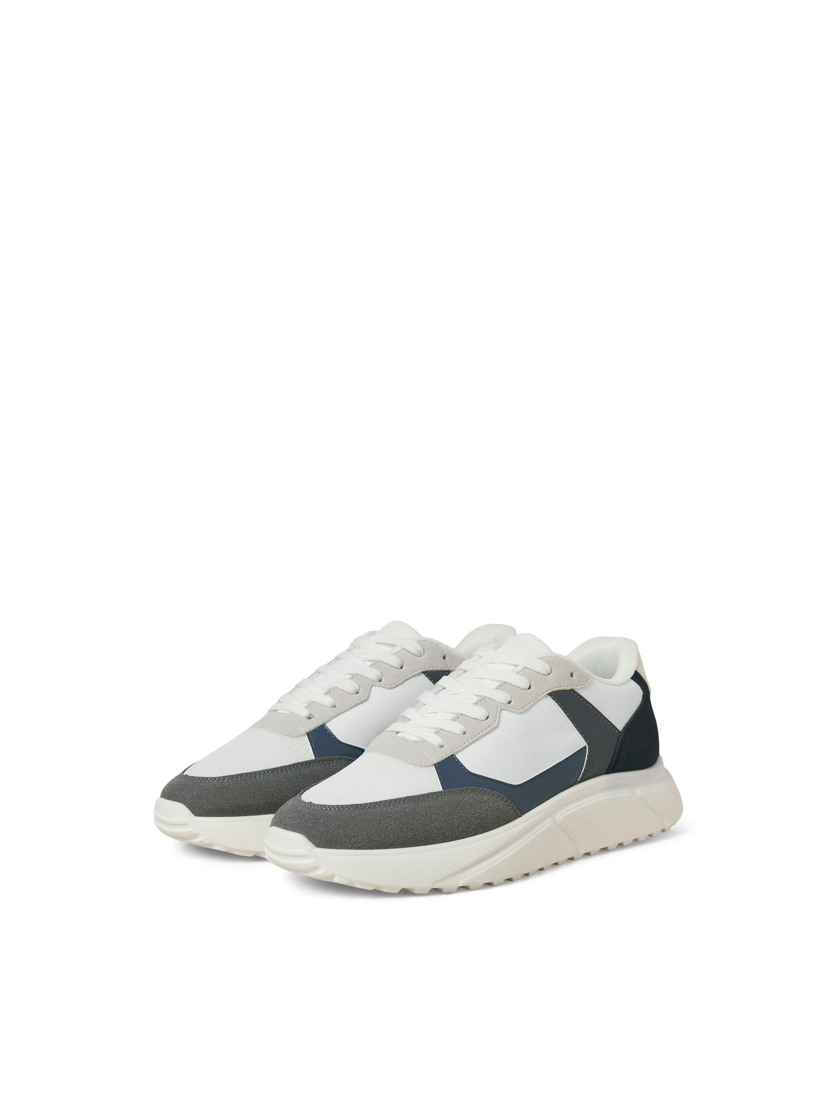 Jack & Jones JFWASPIRE Sneaker Plateausneaker, Schnürschuh, Freizeitsneaker mit leichter Laufsohle