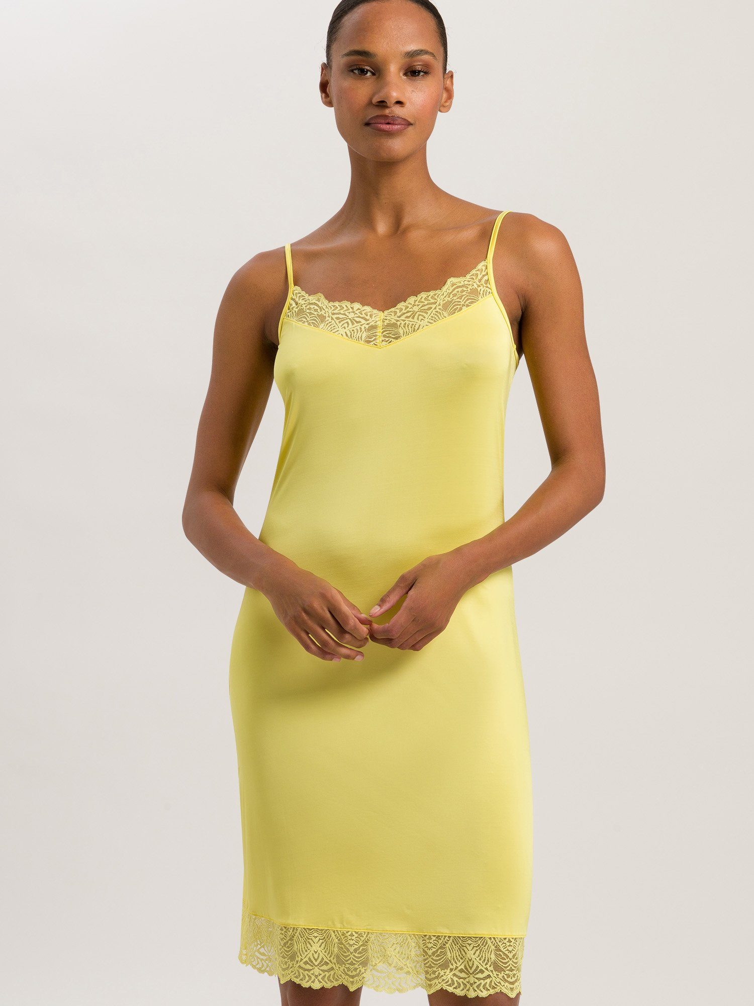 Hanro Negligé Josephine nachtwäsche schlafmode nachthemd