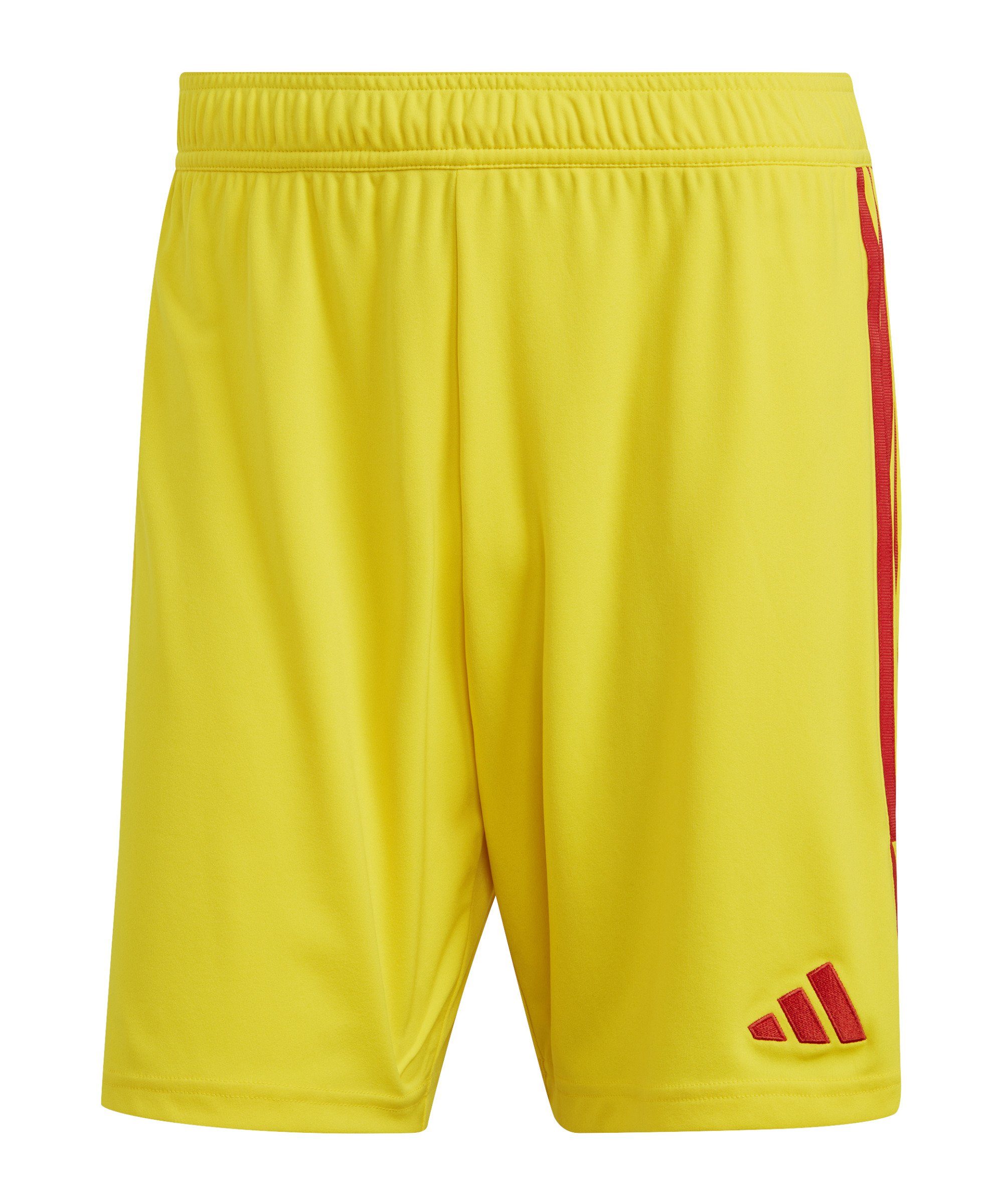 adidas Performance Sporthose Short Tiro 23 gelbrotgelb