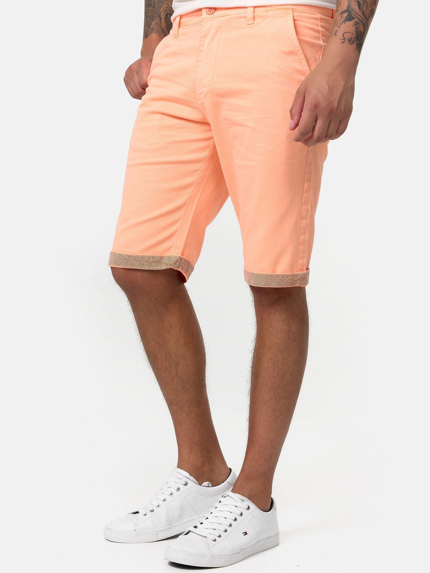Tazzio Hose Orange Shorts A206 Chino Chinoshorts