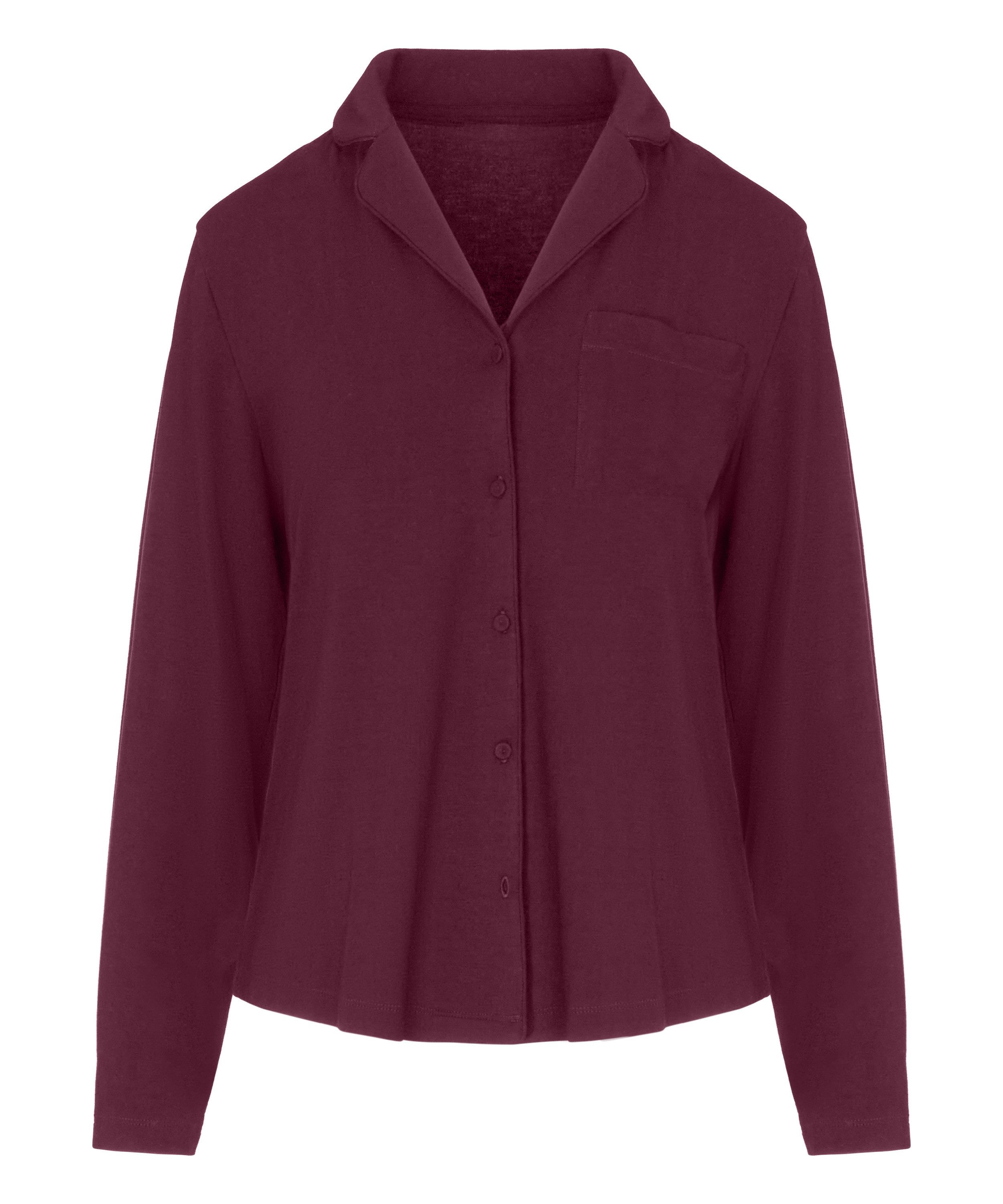 Hunkemöller Pyjama Essential Jersey Long-Sleeved Jacket – Bild 5 von 5