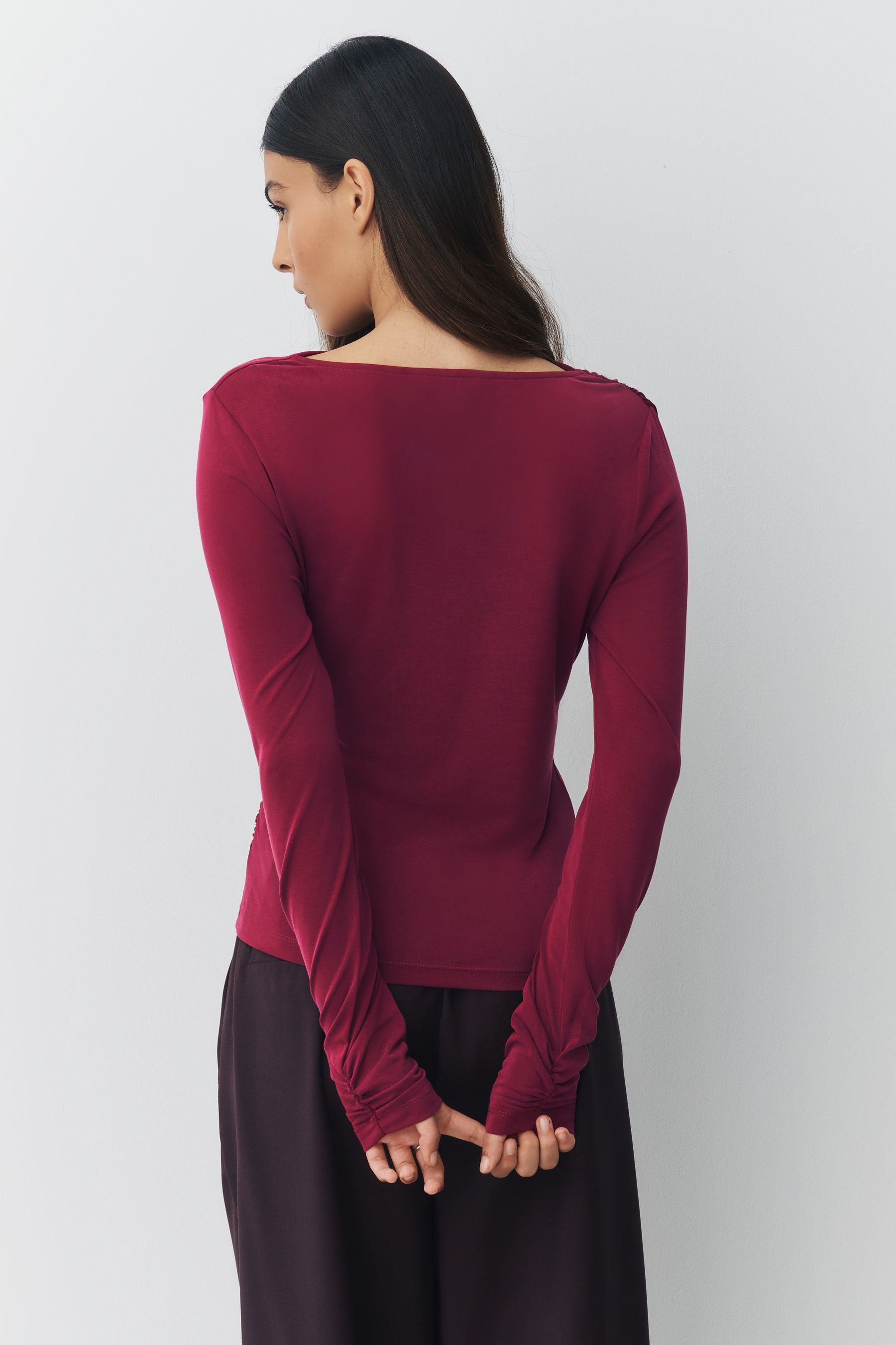 Next Langarmshirt Polymodal Langarmoberteil mit Rundhalsausschnitt (1-tlg) günstig online kaufen