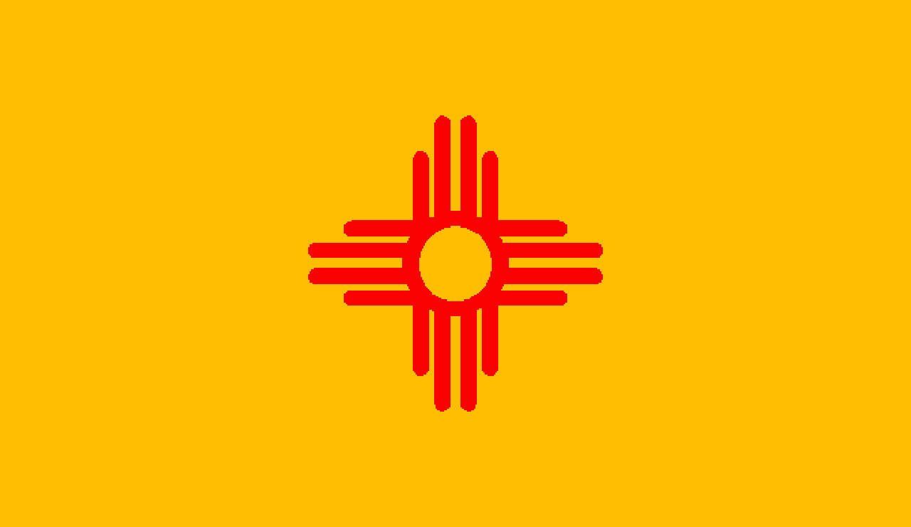 flaggenmeer Flagge New Mexico 80 g/m² | Fahnen