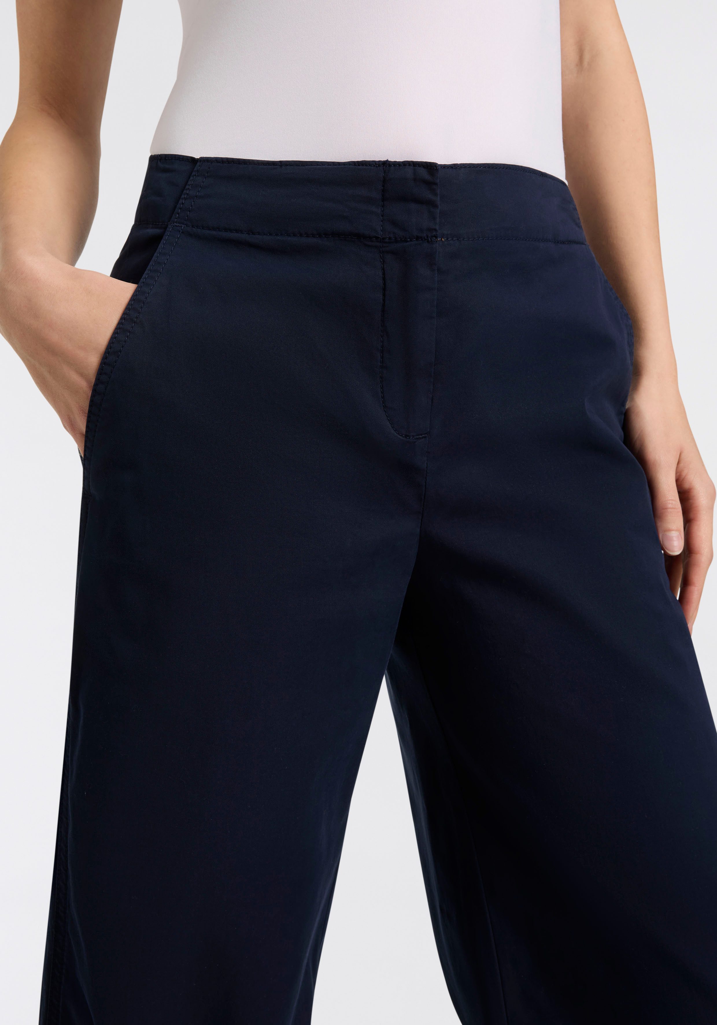 BOSS ORANGE Webhose Tahilone Premium Damenmode Straight Leg mit weitem Bein