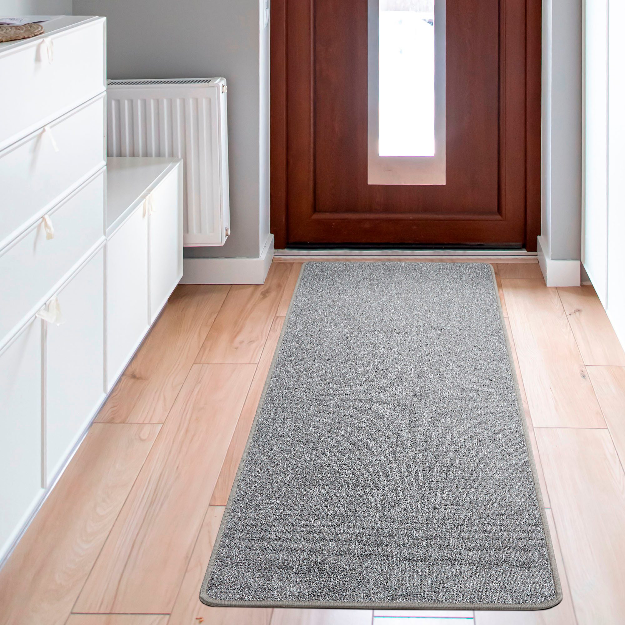 Andiamo Teppich Hamburg, Made in Germany, rechteckig, Höhe: 5 mm, melierte Optik, auch als Läufer, Wohnzimmer & Schlafzimmer