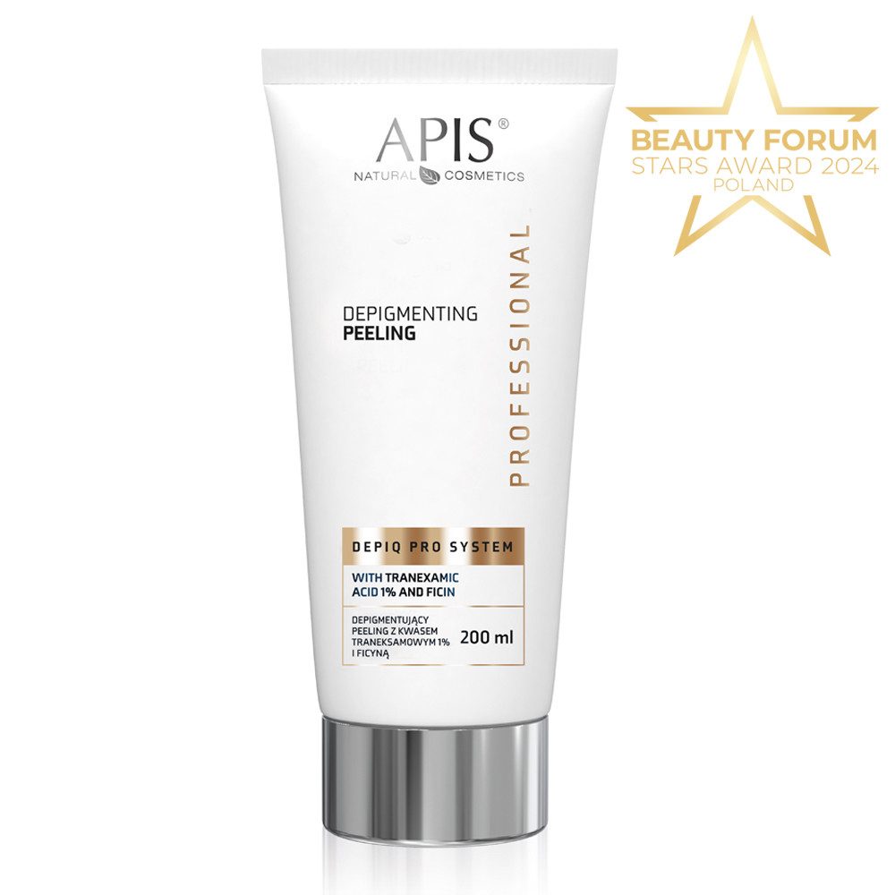 Apis Natural Cosmetics Gesichtspflege APIS DEPIQ PRO SYSTEM, Peeling gegen Pigmentflecken, 200ml