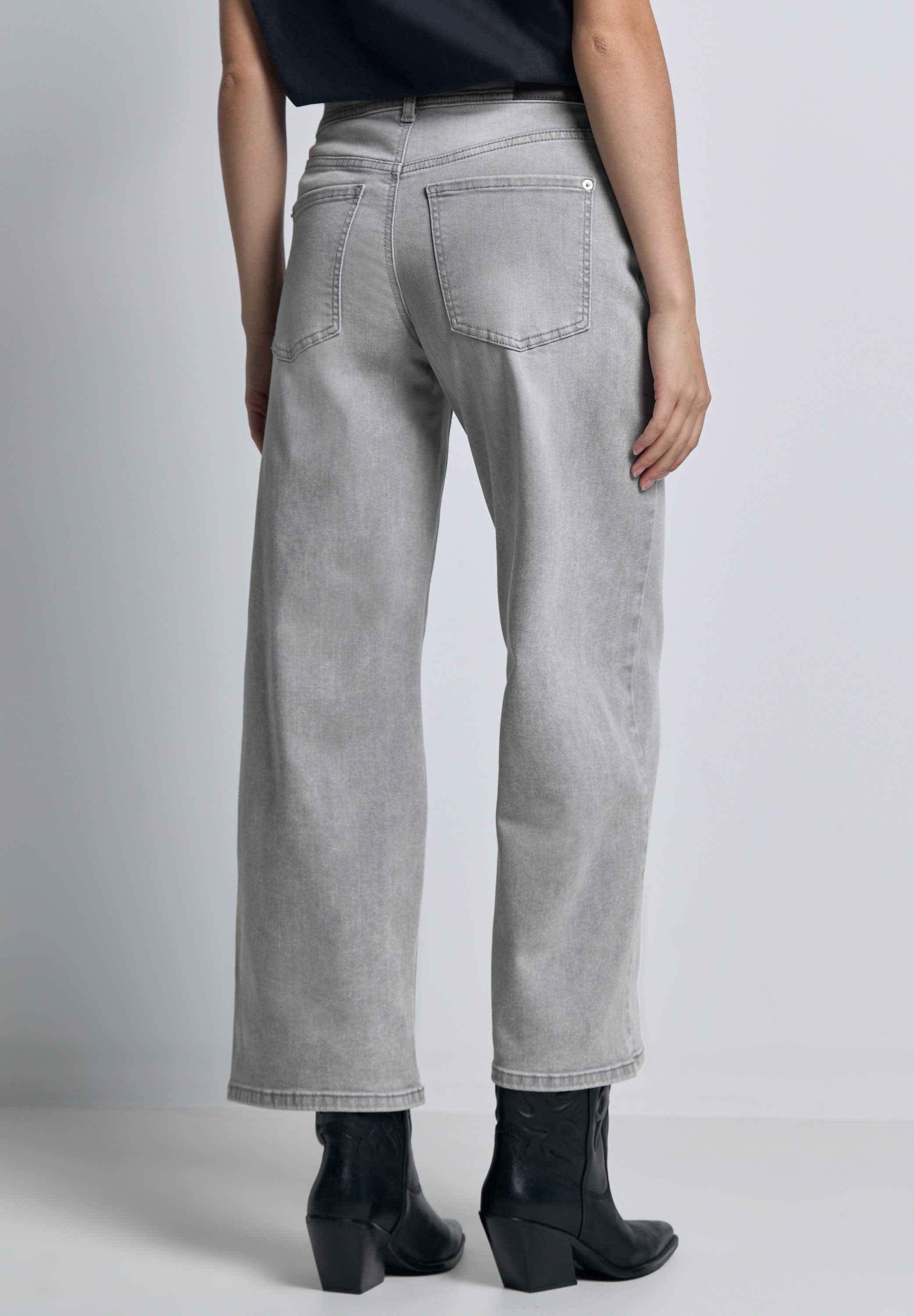 STREET ONE STUDIO Comfort-fit-Jeans mit Wide günstig online kaufen