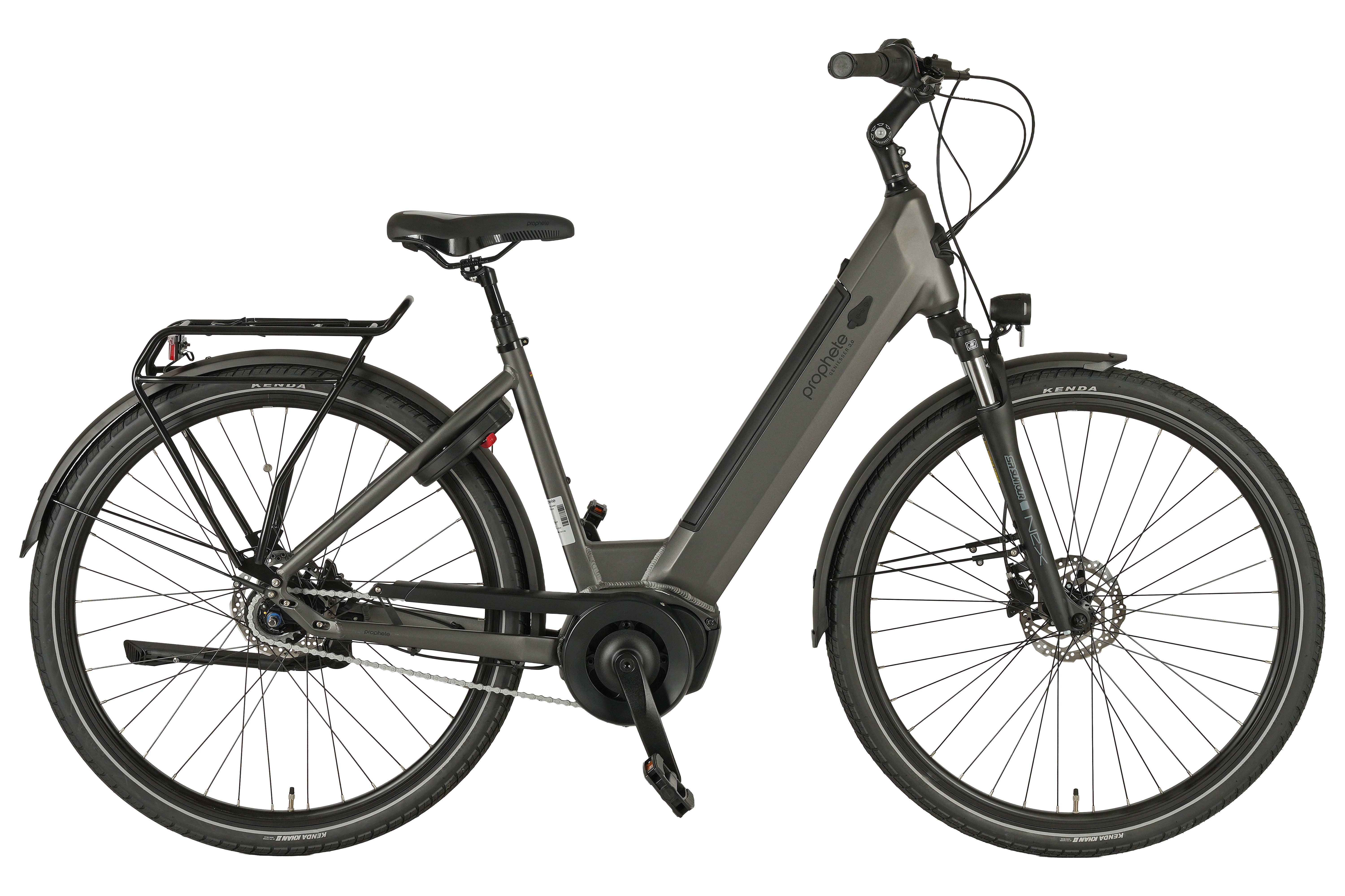 Prophete E-Bike Cityrad Geniesser 3.0, 7 Gang Shimano Nexus Schaltwerk, Nabenschaltung, Mittelmotor, 360 Wh, Pedelec, Elektrofahrrad für Damen u. Herren
