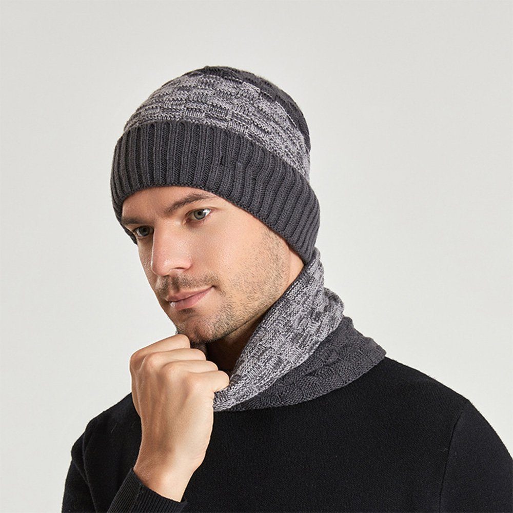 Outlet-Produkte GLIESE Mütze grau modisch und Geschenk und Mützen- Schal & Schalset, Winter, warm