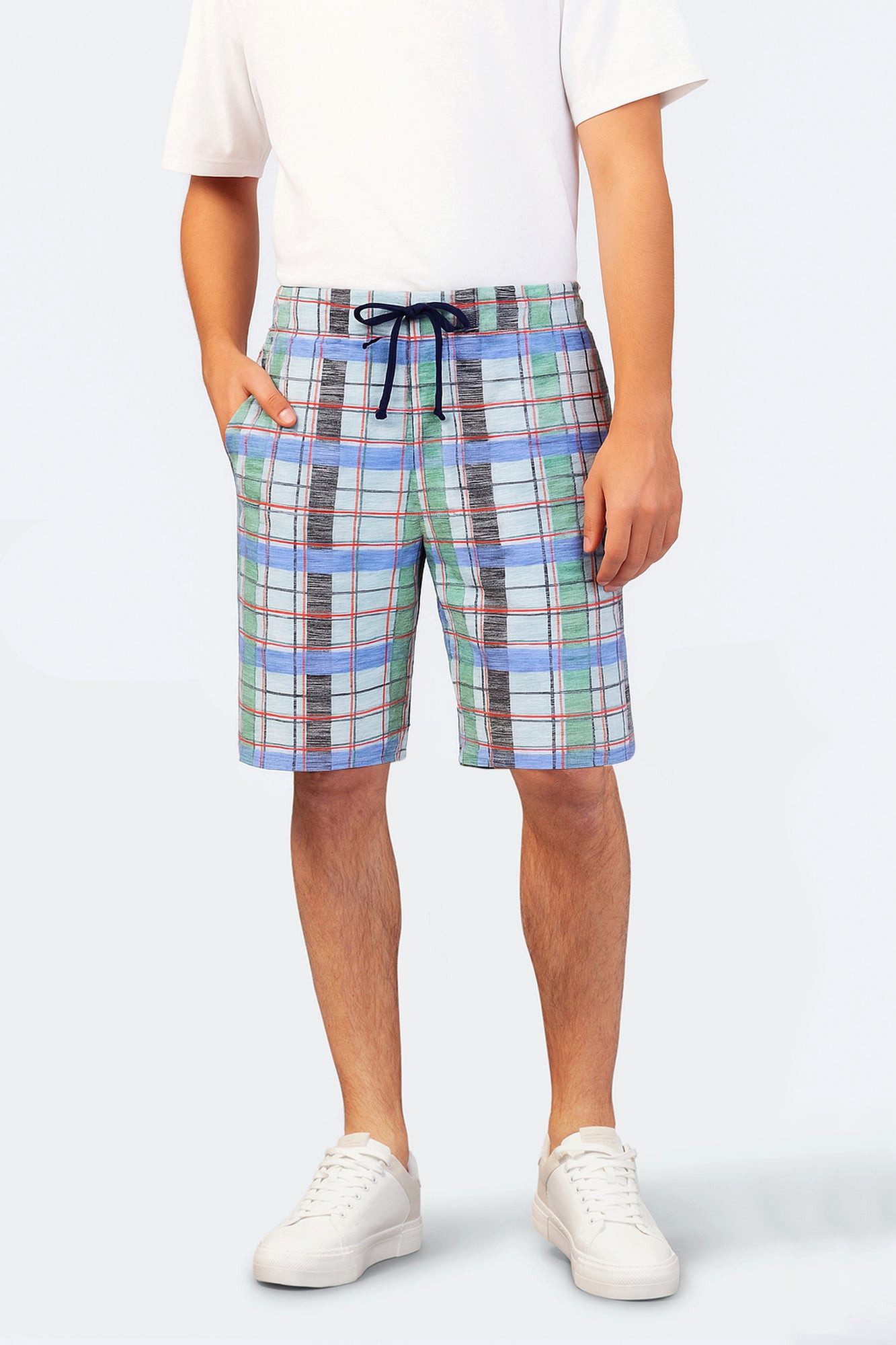 Hajo Schlafshorts Herren Short Mio x Mia Premium Cotton/TENCEL™ Modal Mix & Match