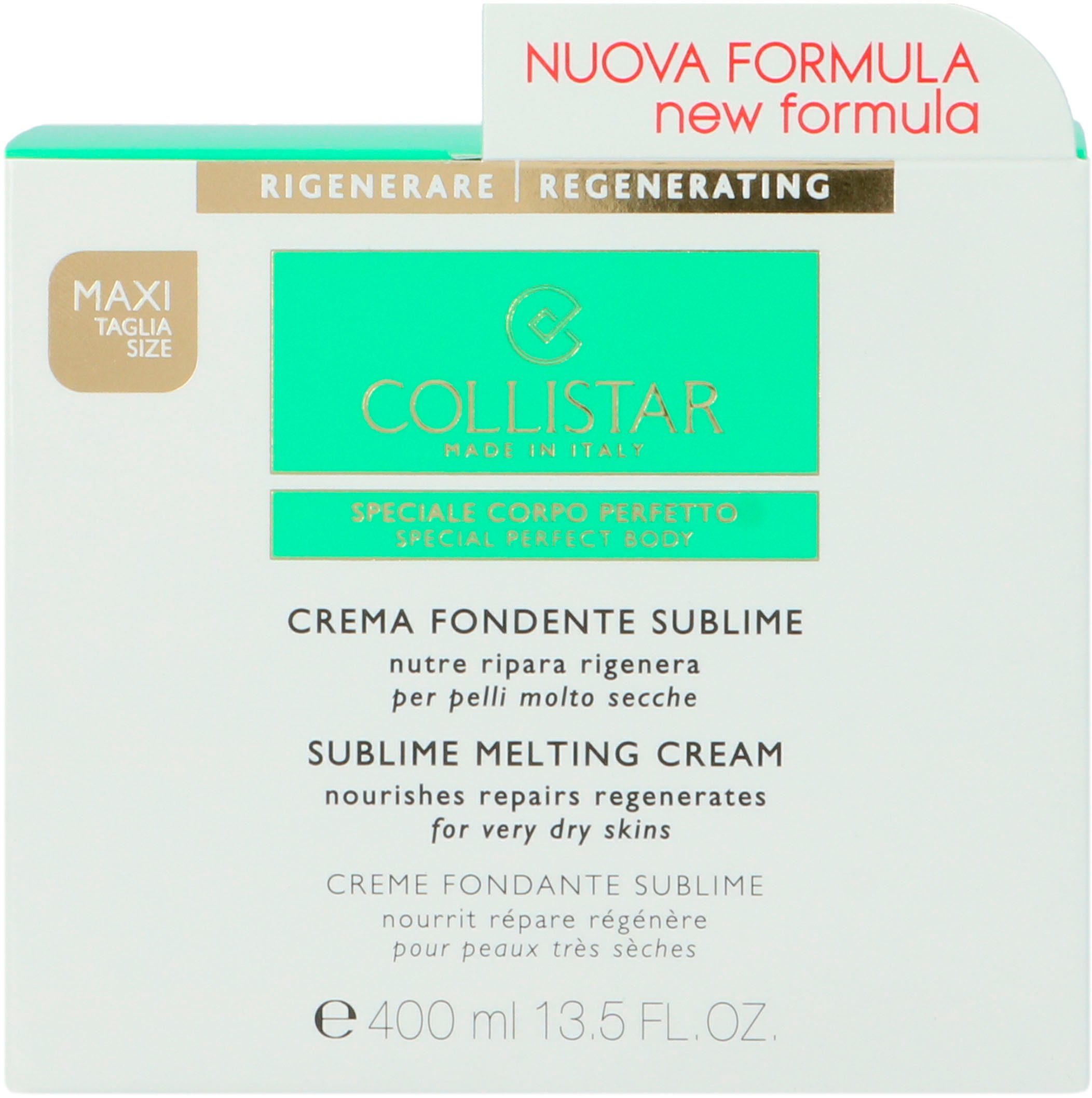 Körpercreme COLLISTAR Sublime Melting Cream