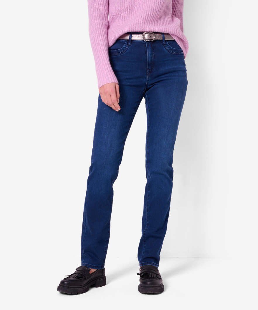 Lücke Brax 5-Pocket-Jeans Style MARY dunkelblau
