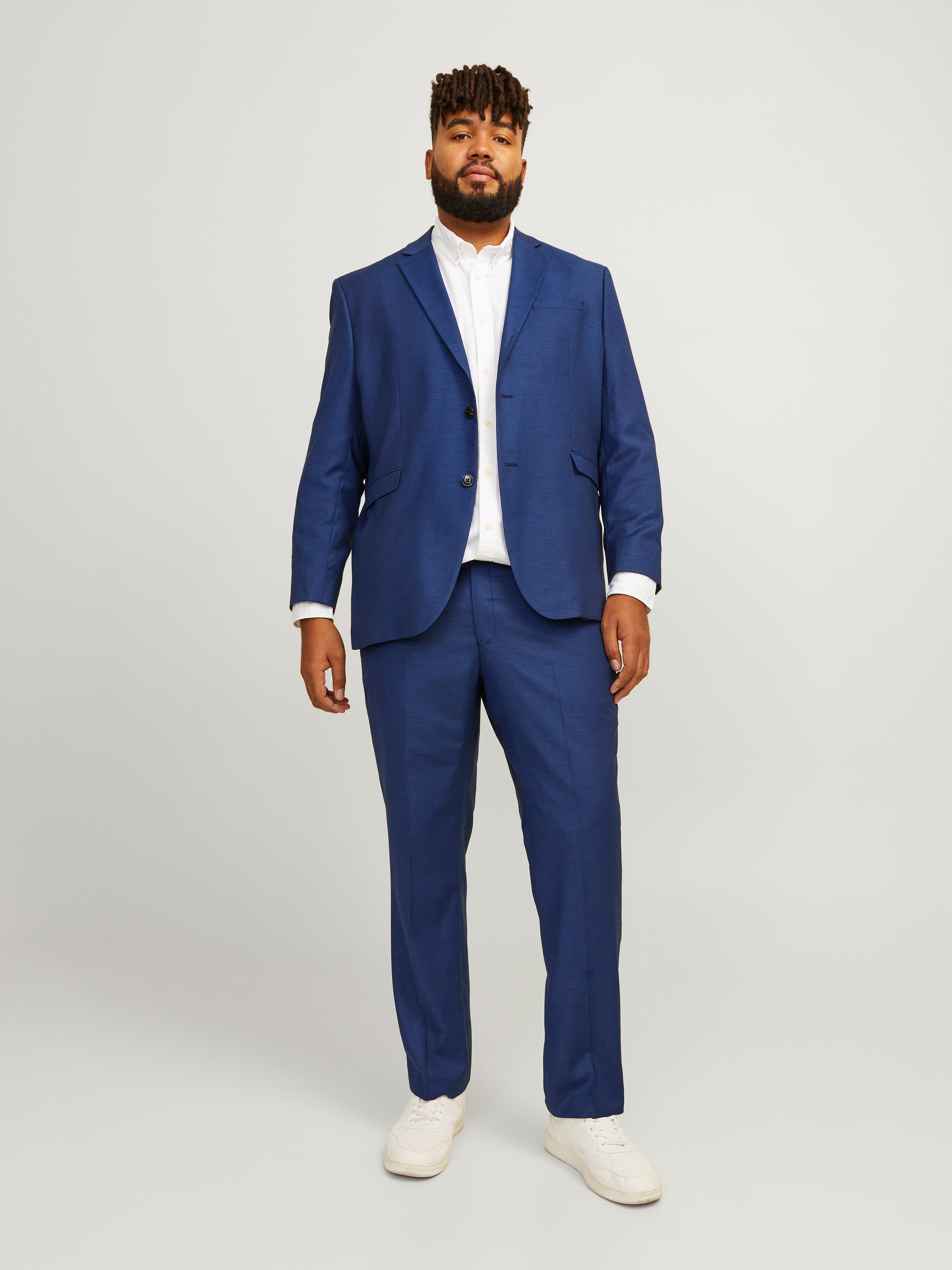 Jack & Jones PlusSize Anzughose JPRSOLARIS TROUSER NOOS PLS
