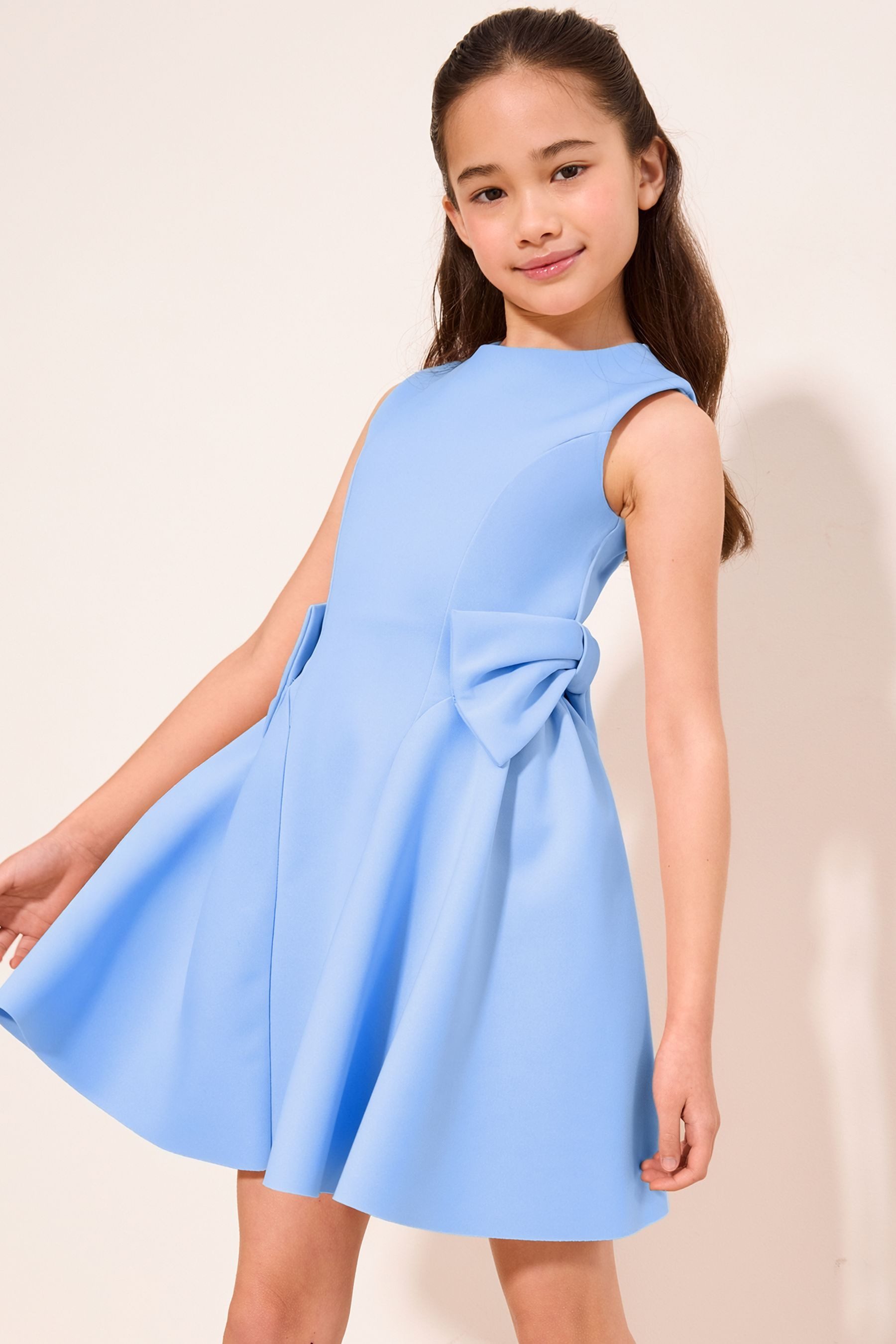 Minikleid Lipsy Scuba-Minikleid mit Schleife