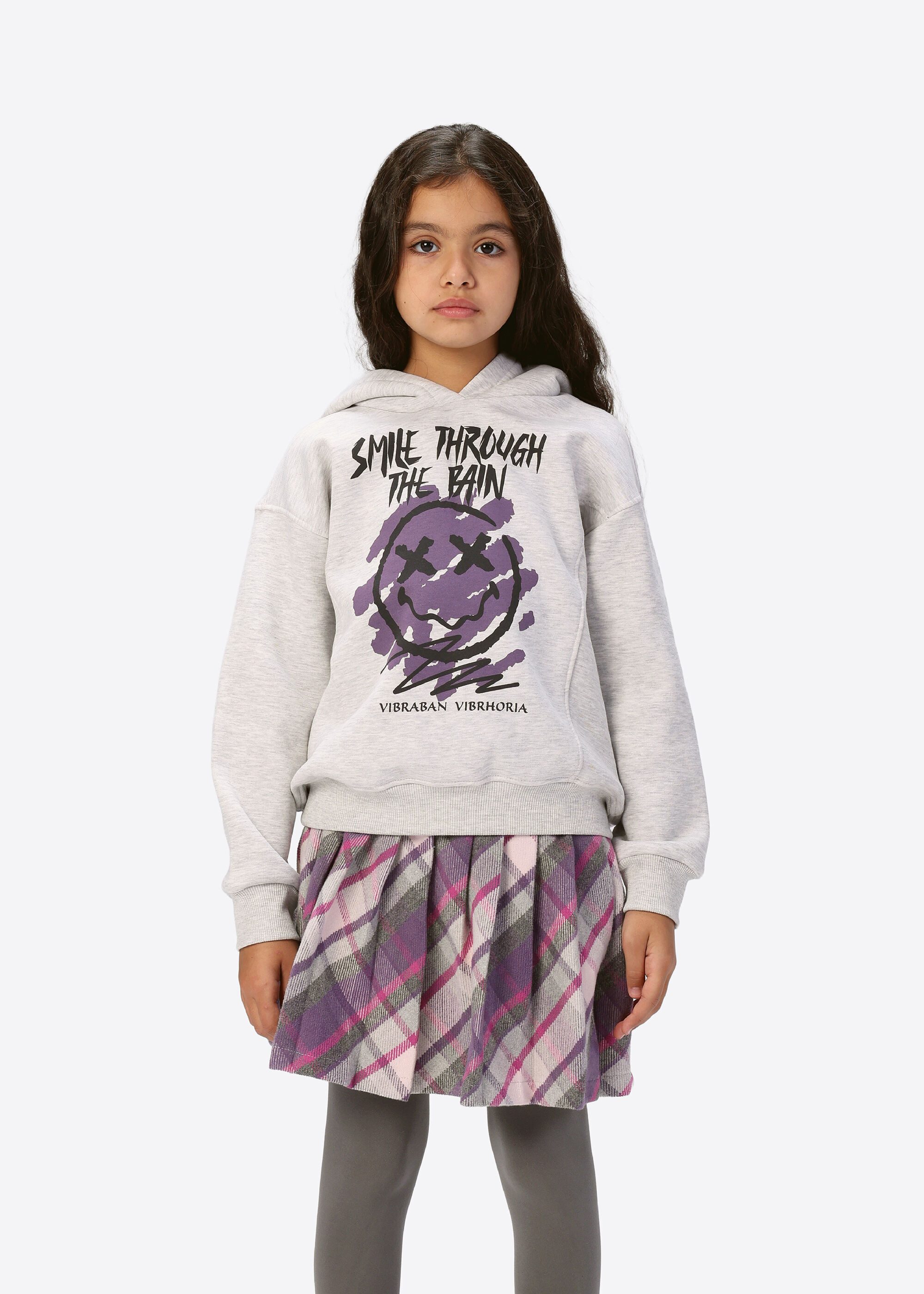 Solang Strickrock mit Karo-Muster