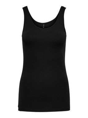 ONLY Shirttop Tank Top 2-er Stück Pack Basic Shirt Set ONLLIVE (2-tlg) 4359 in Schwarz-Weiß