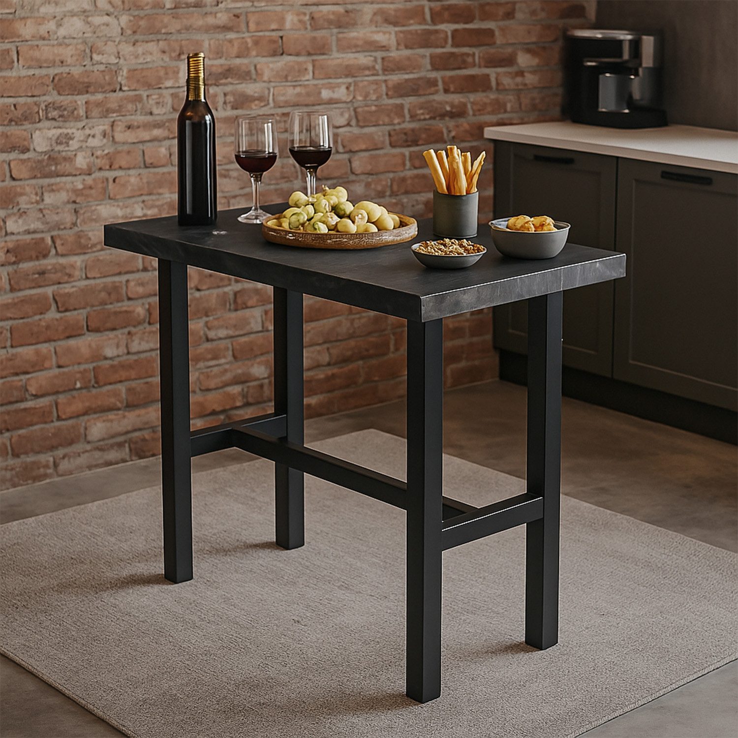 DUBI Möbel Bartisch LOTTE, 4-Fuss mit günstig online kaufen