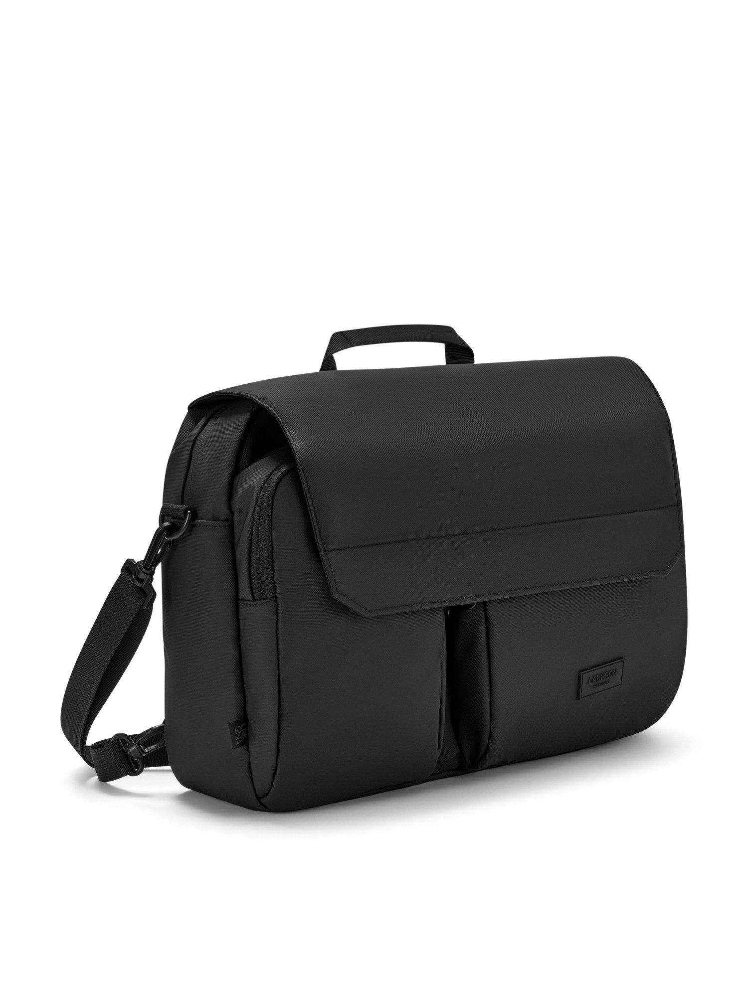 LARKSON Messenger Bag Emil Arbeitstasche Umhängetasche für Herren (1-tlg), Businesstasche mit Laptopfach & Trolleygurt, Wasserabweisend