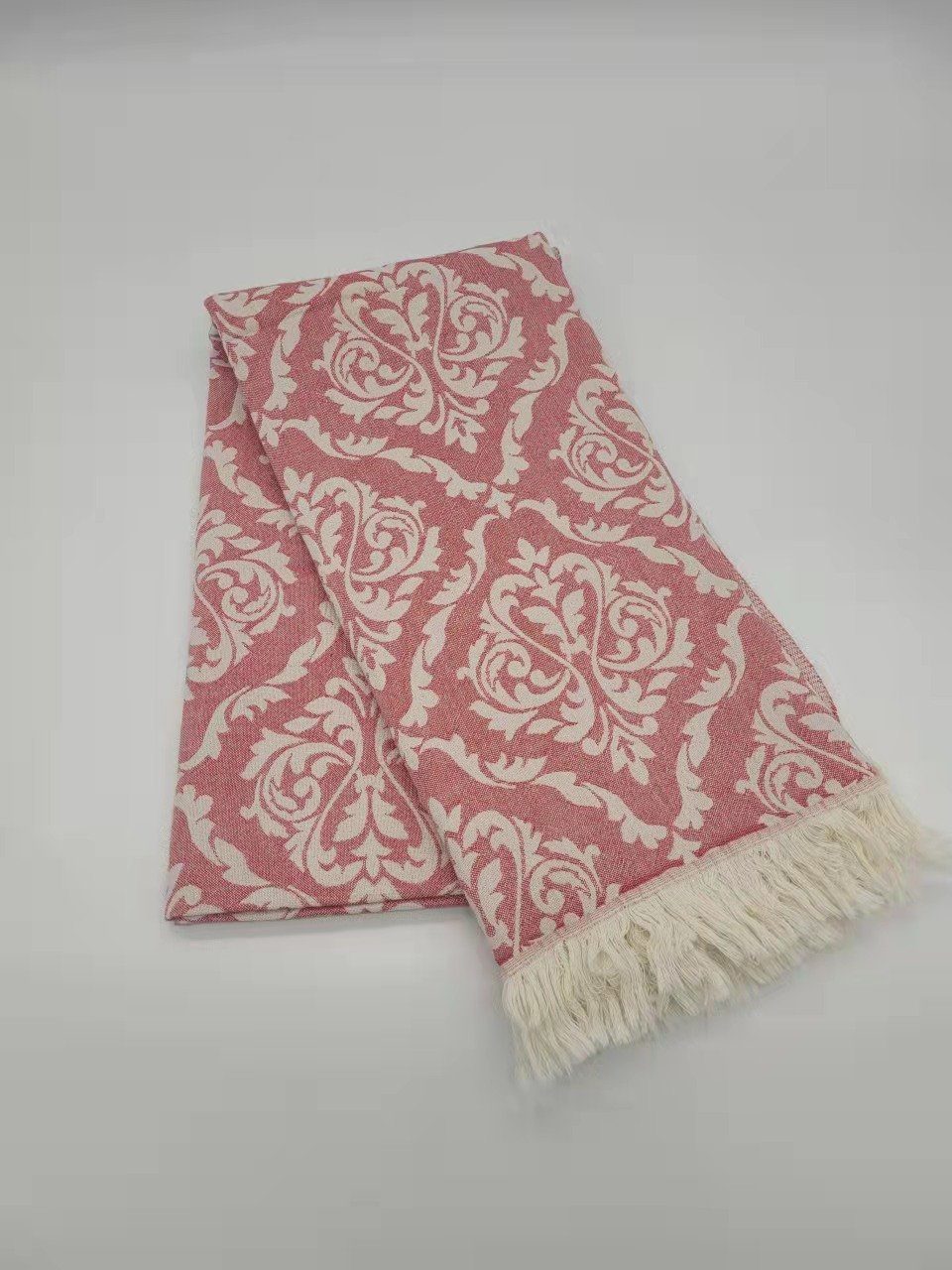 Seidenmädchen Multifunktionstuch Ornament Muster DAMASK Baumwolle mit 90*180cm, aus 100% Peshtemal