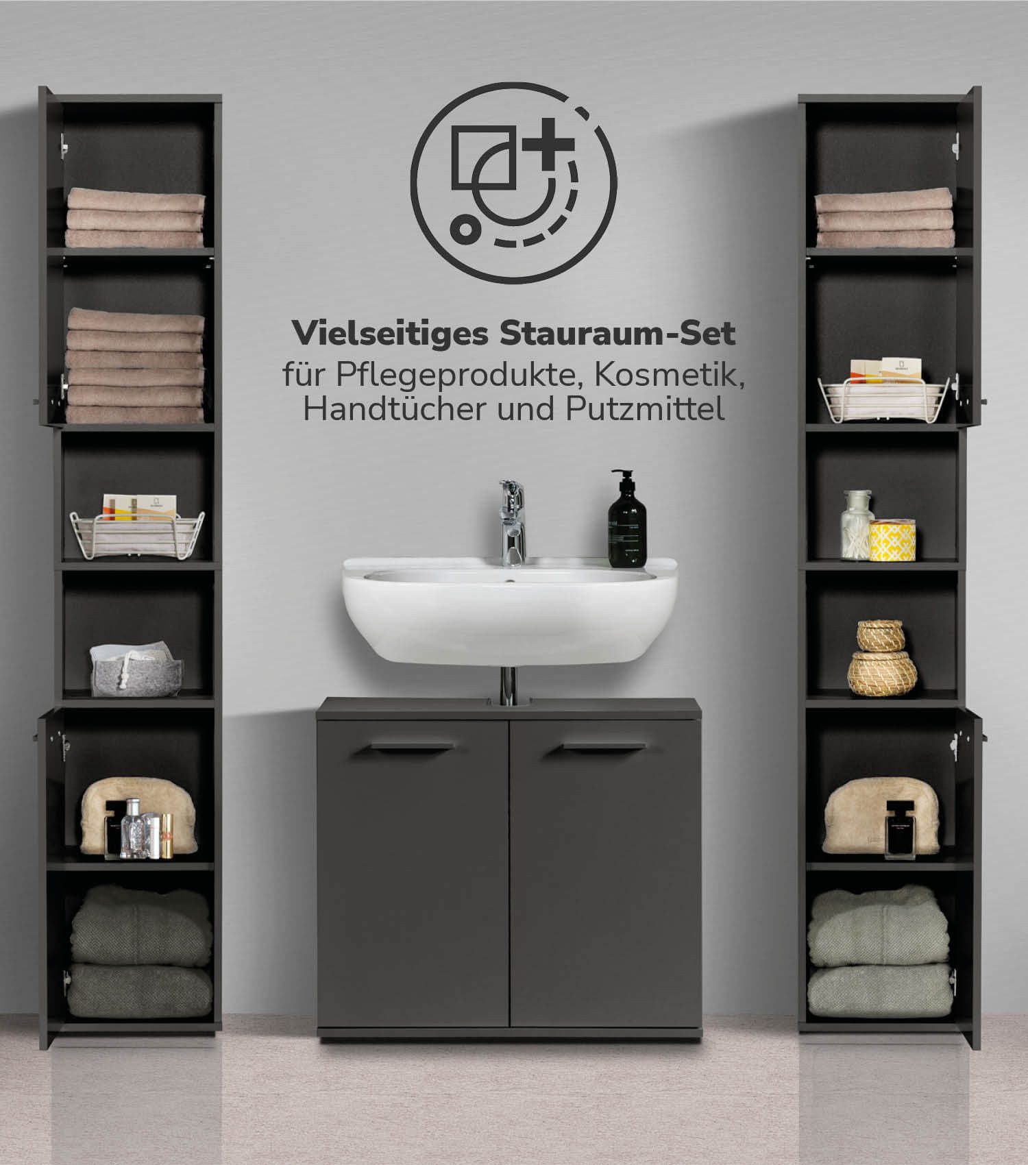 mokebo Badmöbel-Set Der Steuermann, (3-teilig), Unterschränk günstig online kaufen