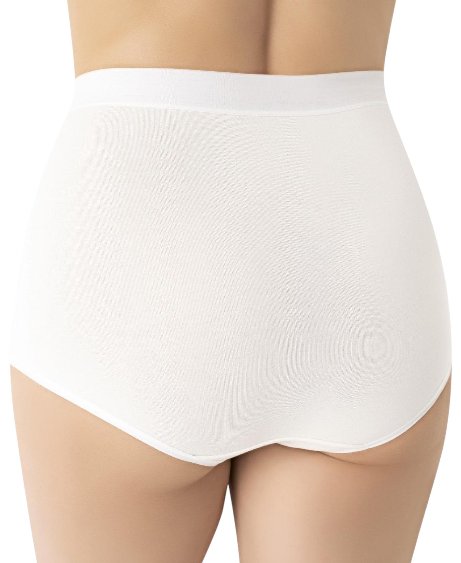 fashionshowcase Miederslip 2er Pack figurformend hoher Bund Shaping-Slip eng anliegend (2-St., 2er-Pack) 2er-Pack, figurformend, hoher Bund, enganliegend