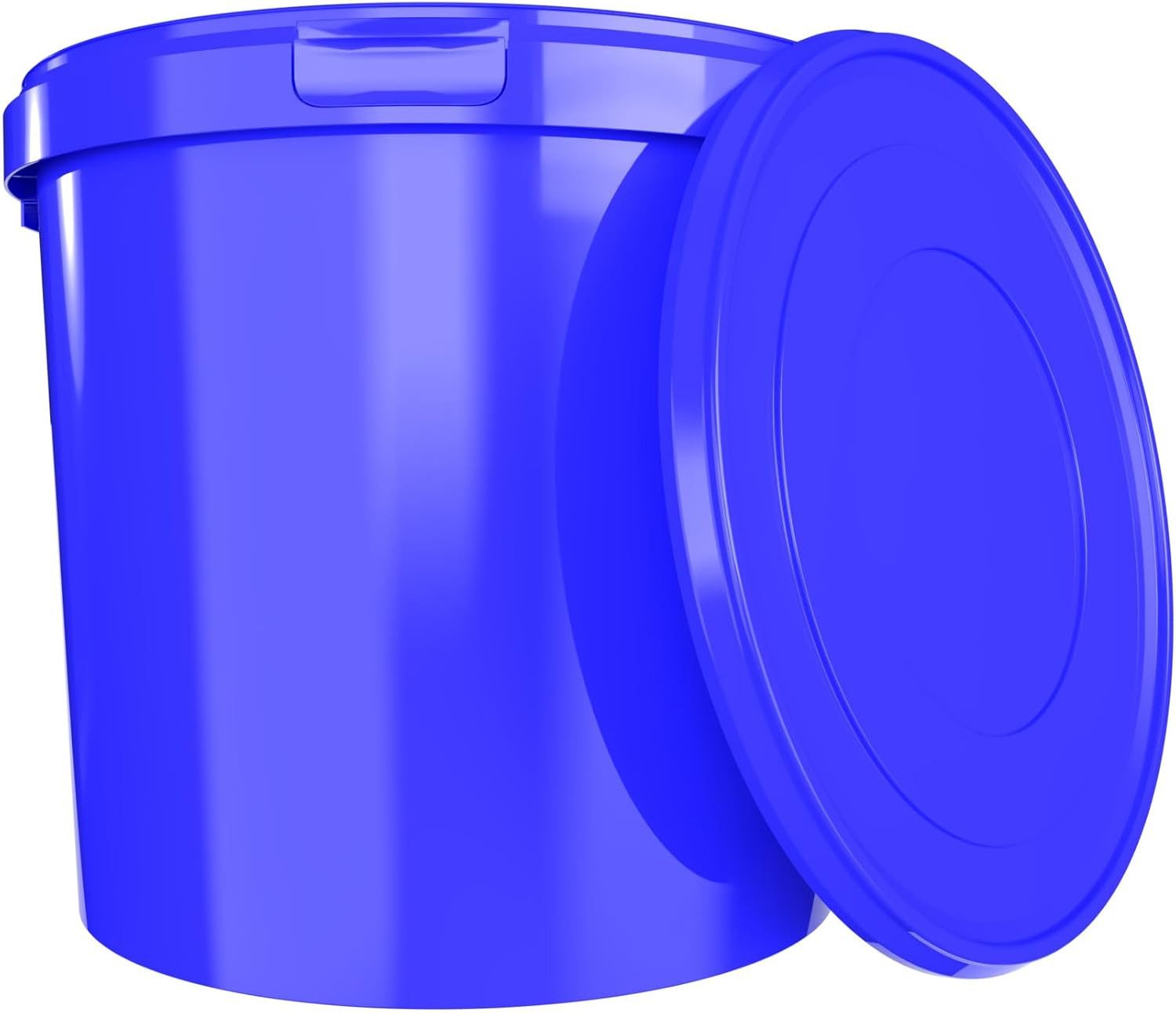 FixedByU Putzeimer Eimer mit Deckel 10 L, Vorratseimer, Lebensmittelecht, (Eimer-Set, 1-tlg., Eimer mit Deckel), Vorratseimer, Lebensmittelecht, Luftdicht, Stabil