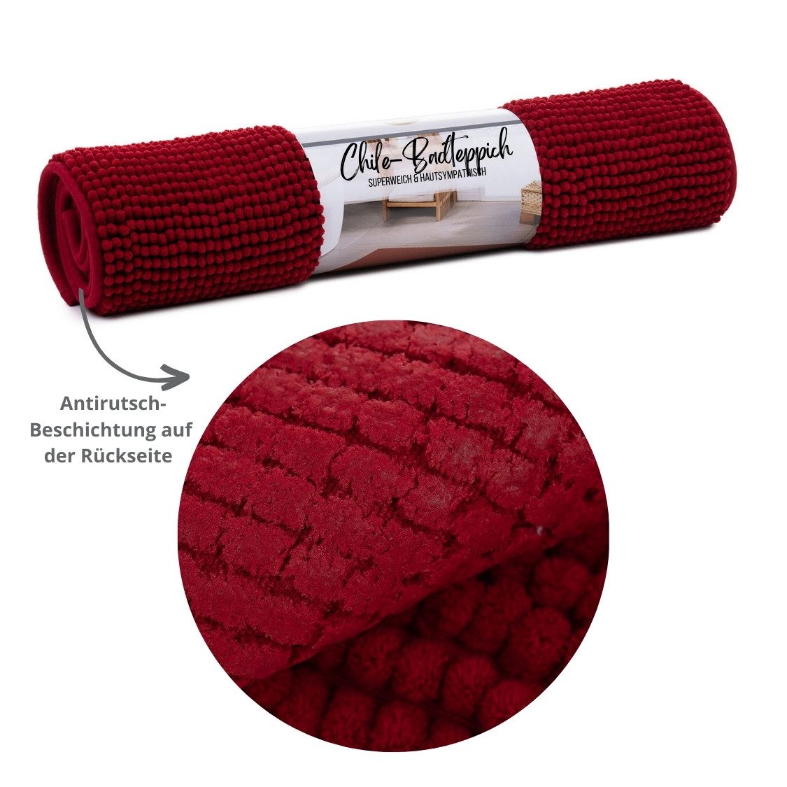 liebling Badematte, Fußbodenheizung geeignet, Polyester, rechteckig, günstig online kaufen