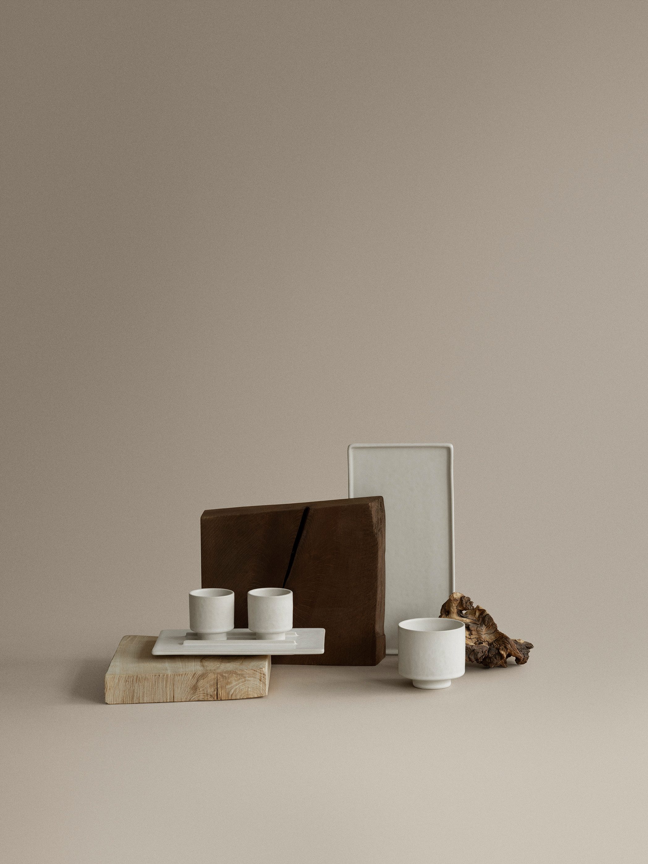 blomus Espressotasse -MAKOTO- Kaffeetasse, Espressobecher, Geschirr: Modernes Design, 1-tlg., Steingut, Zeitlose Espressotasse, Matte Glasur, Unikat, Schwebend