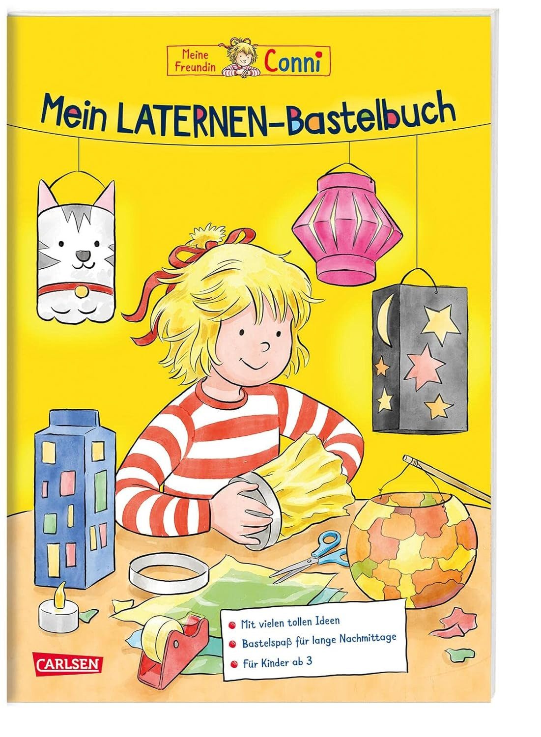 Carlsen Verlag Spiel CARLSEN Conni - Mein Laternen-Bastelbuch