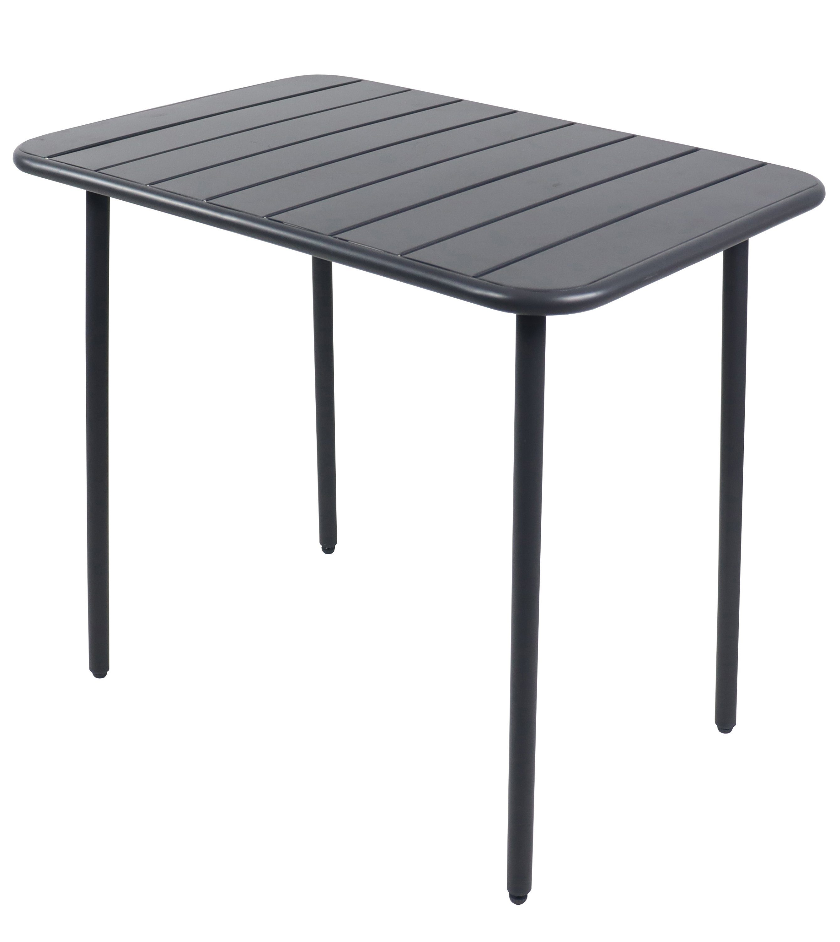 VCM Gartentisch Metall Bistrotisch Balkontisch Sumila 80x55