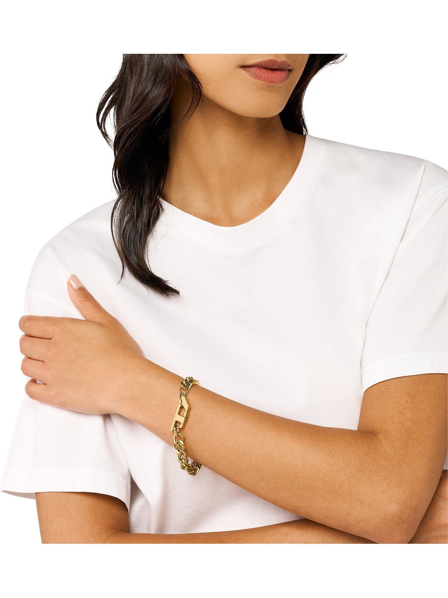 Diesel Edelstahlarmband Diesel Herren-Ar...