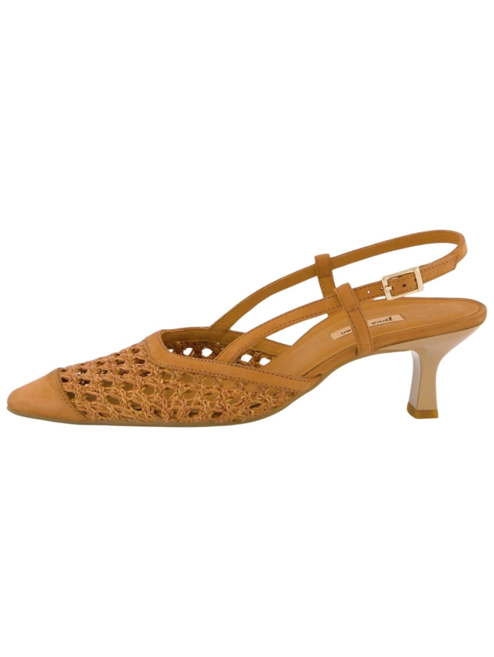 Paul Green Paul Green Pumps Nubukleder/Textil Slingpumps
