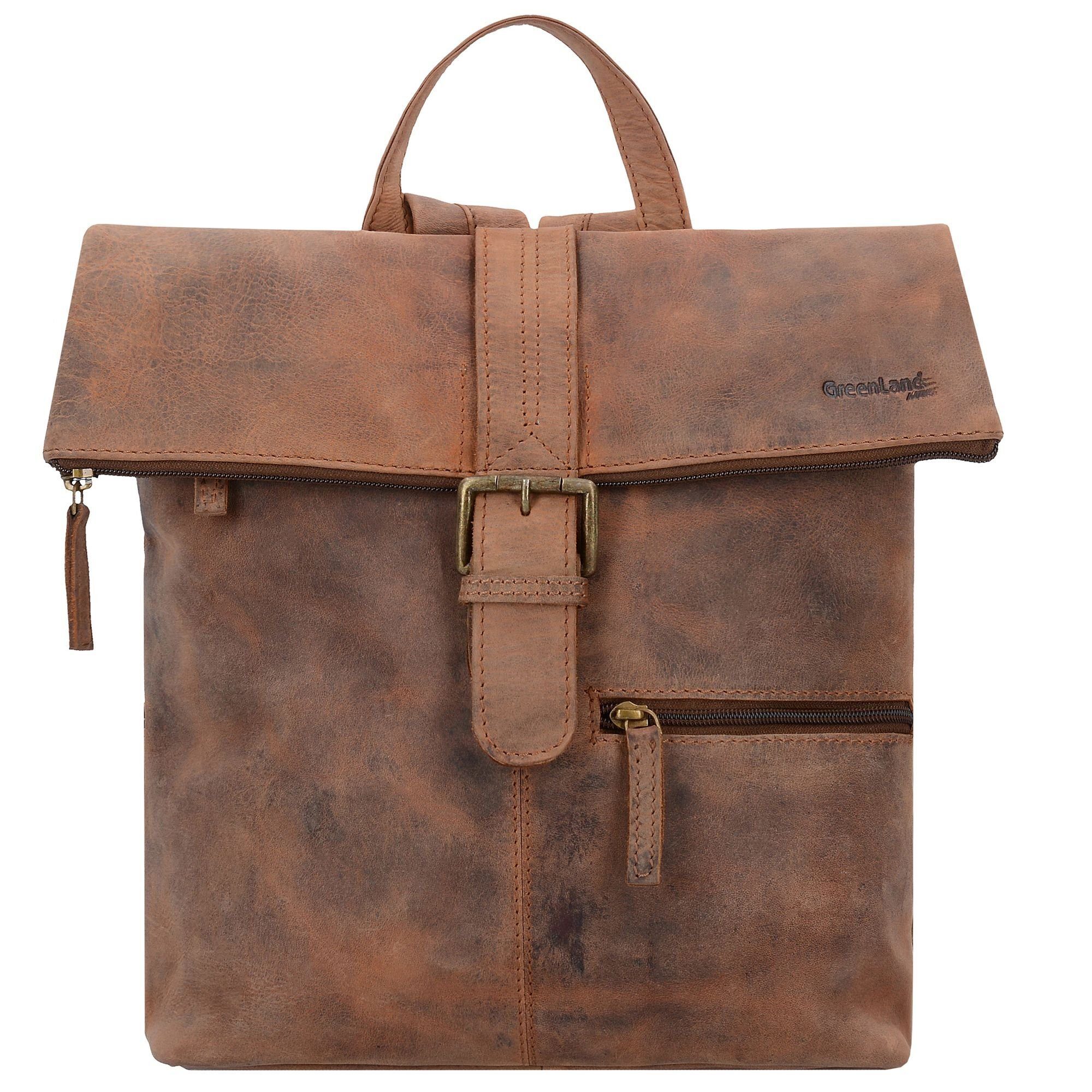 GreenLand Nature Rucksack Montenegro, Leder