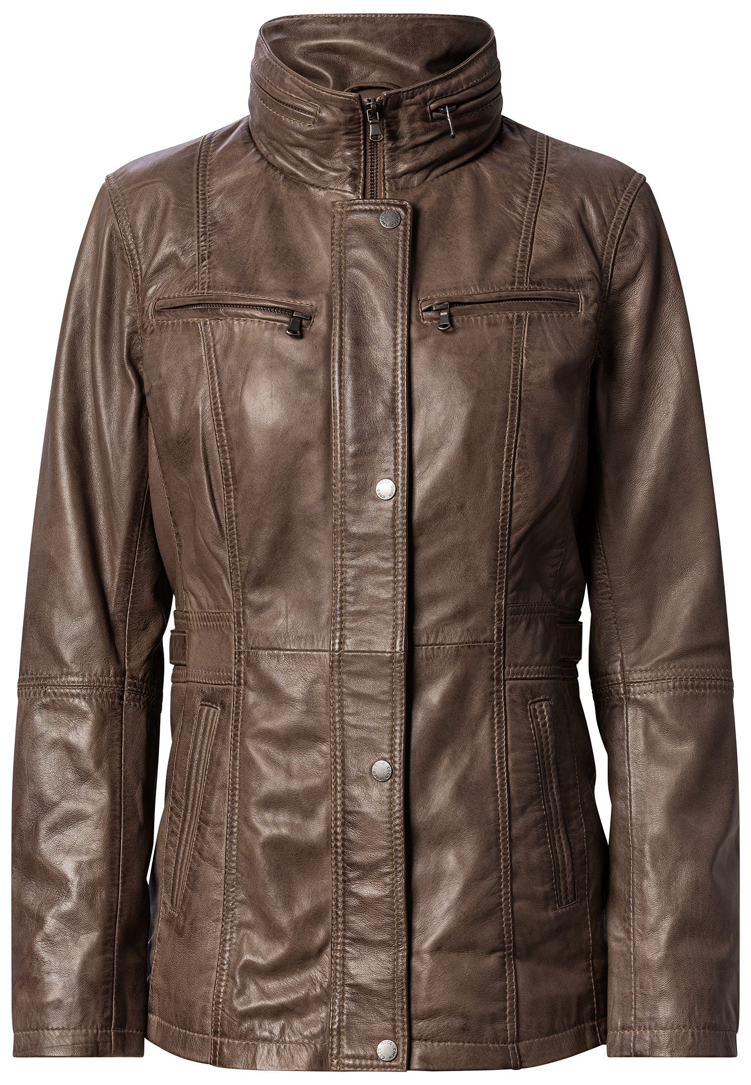 CBL Lederjacke MQ-45533 mit reißverschlusstaschen günstig online kaufen