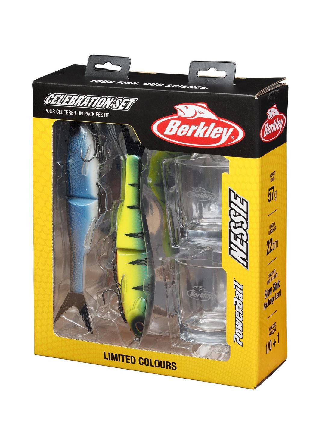 Kunstköder Berkley Swigs For Bigs Gift Pack 2X Nessie 22Cm