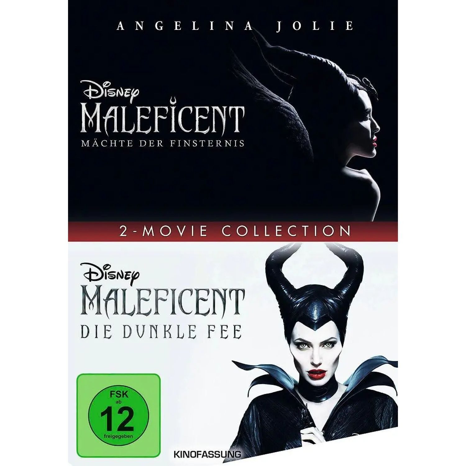 Walt Disney DVD Maleficent 1+2