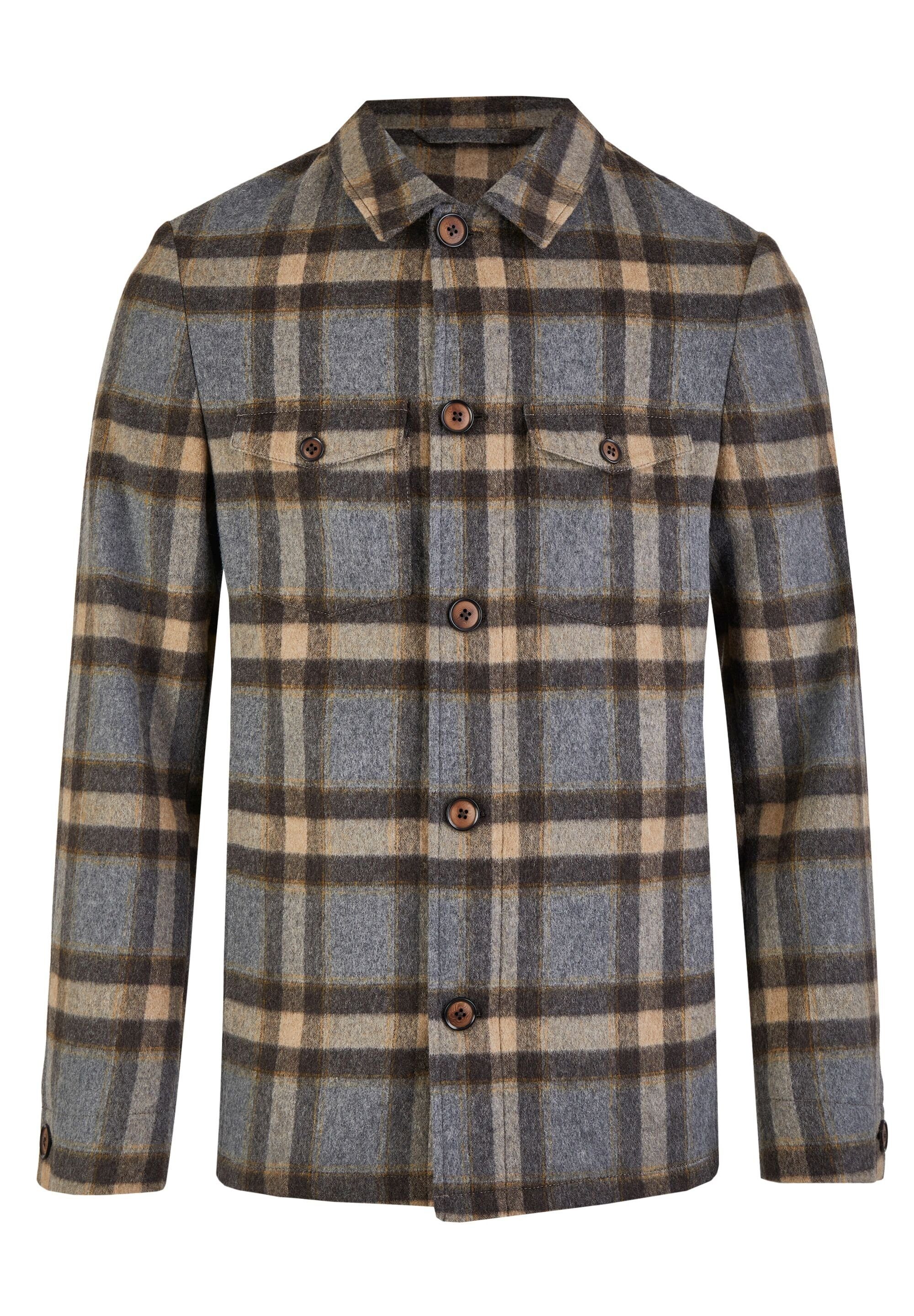 HECHTER PARIS Sakko JACKET ECO MF 5-Knopf-Hemddesign