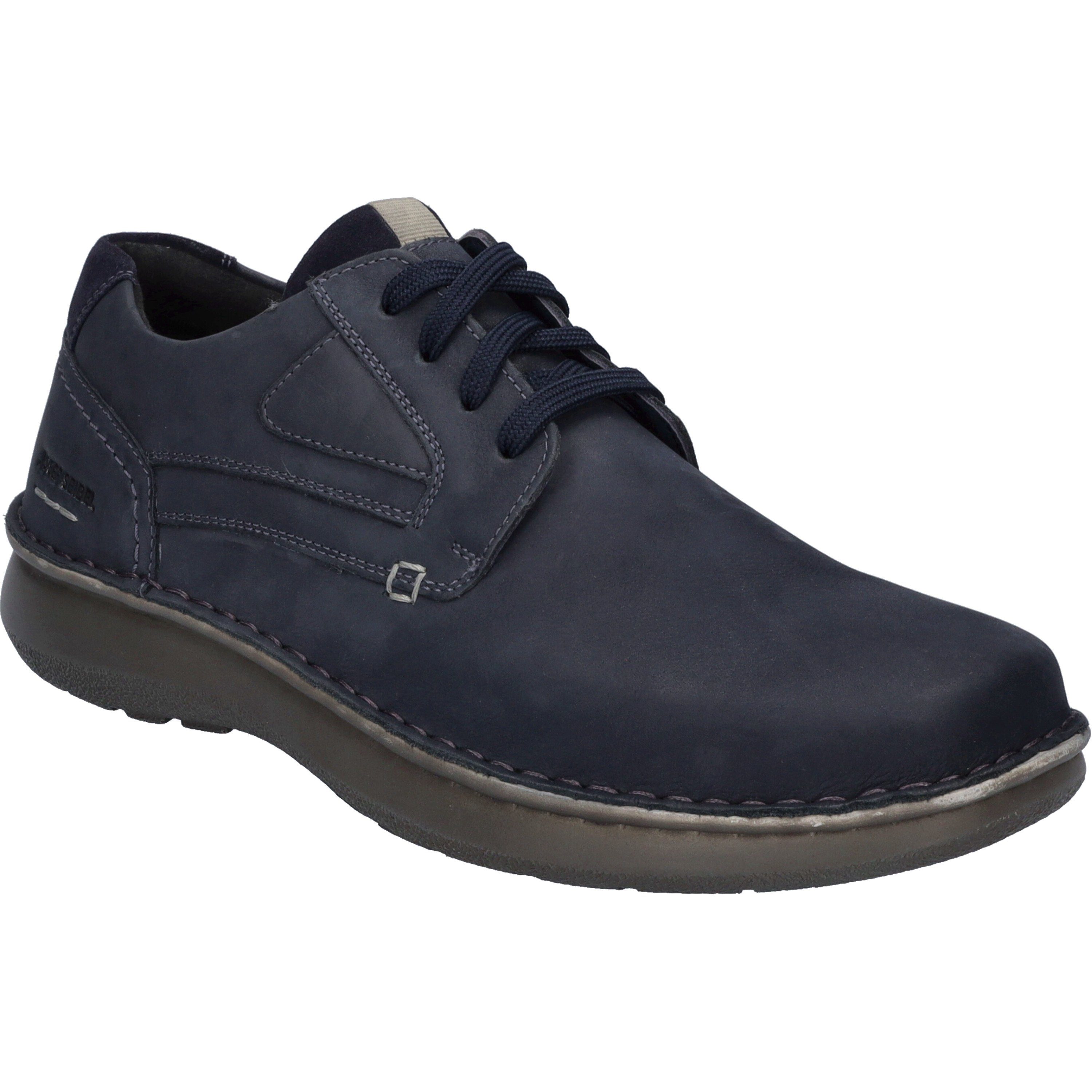 Josef Seibel Alan 09, blau Schnürschuh günstig online kaufen