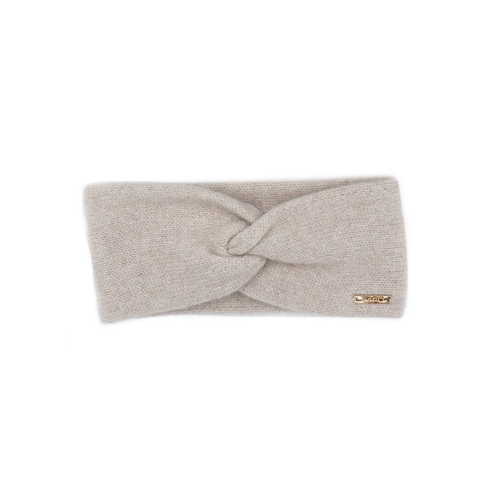 CAPO Stirnband Stirnband, Kaschmir Strick, doppelt, mit Knoten (1-St) Kasch günstig online kaufen